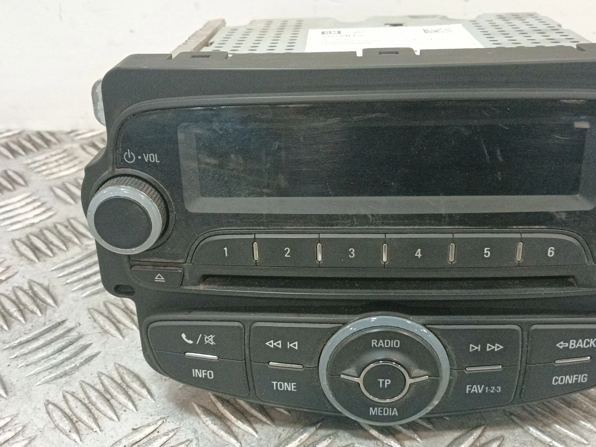 Sistema Audio / Radio Cd para Opel Corsa E Furgoneta/Hatchback (X15)