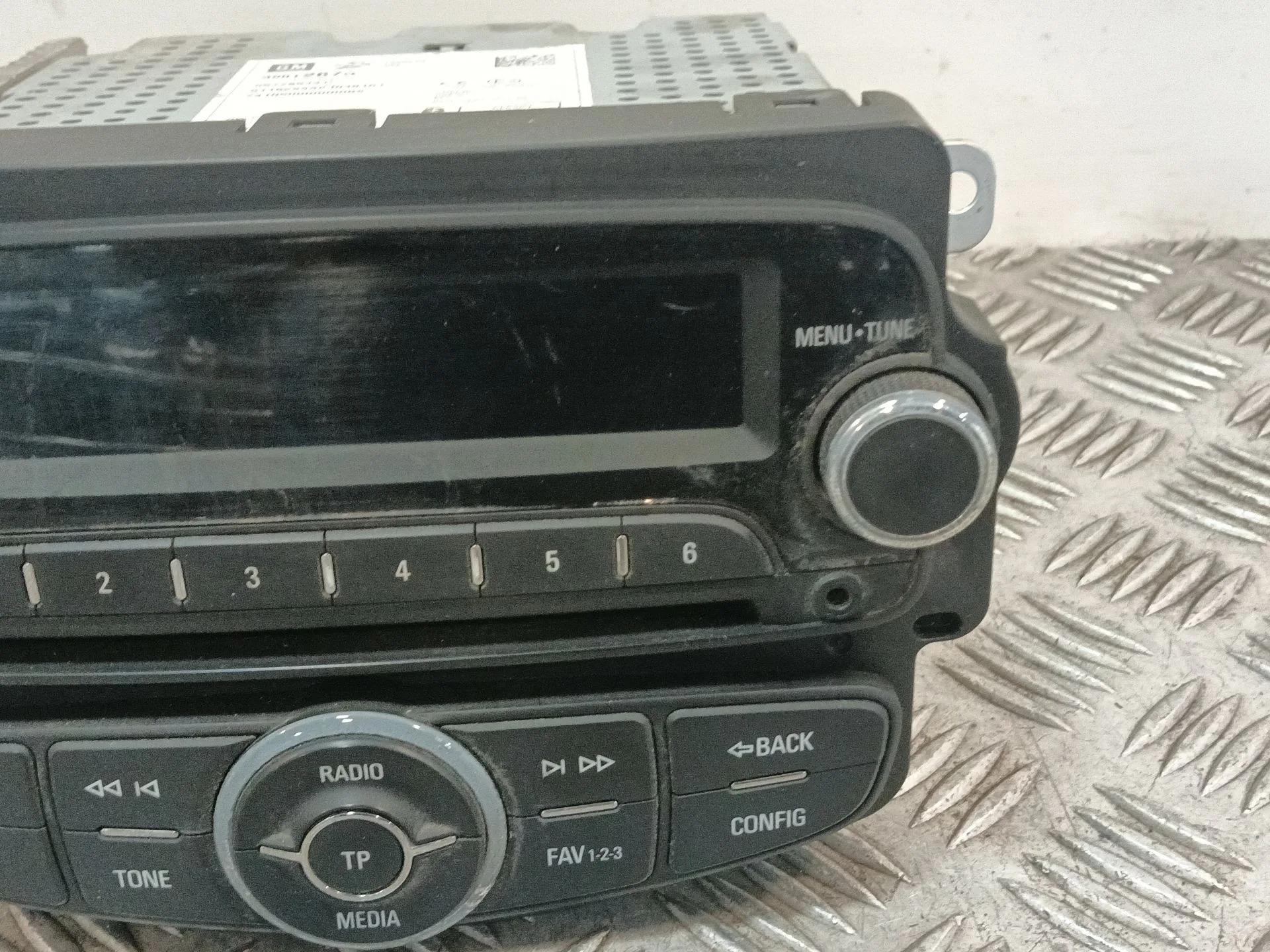 Sistema Audio / Radio Cd para Opel Corsa E Furgoneta/Hatchback (X15)