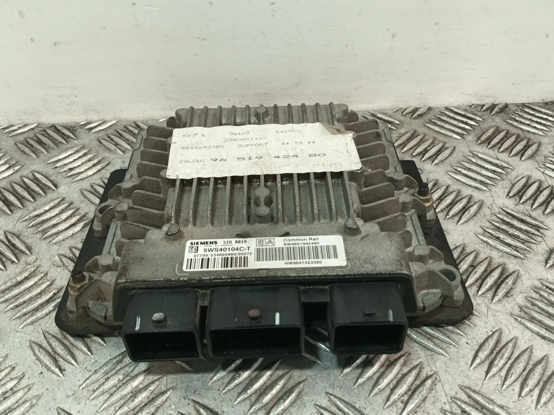 Centralita Motor Uce para Peugeot 307 (3A/C)