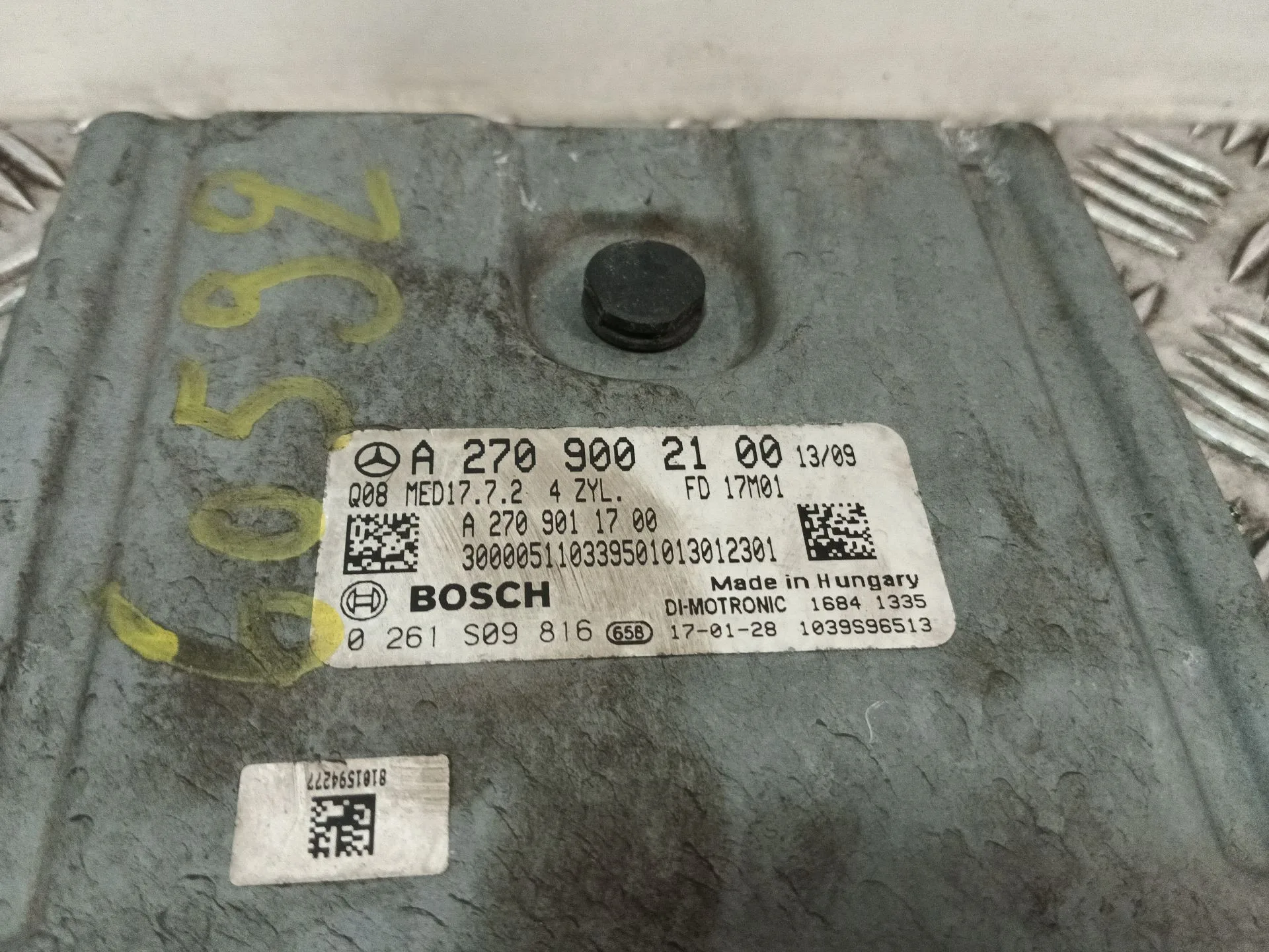 Centralita Motor Uce para Mercedes-Benz Clase A (W176)