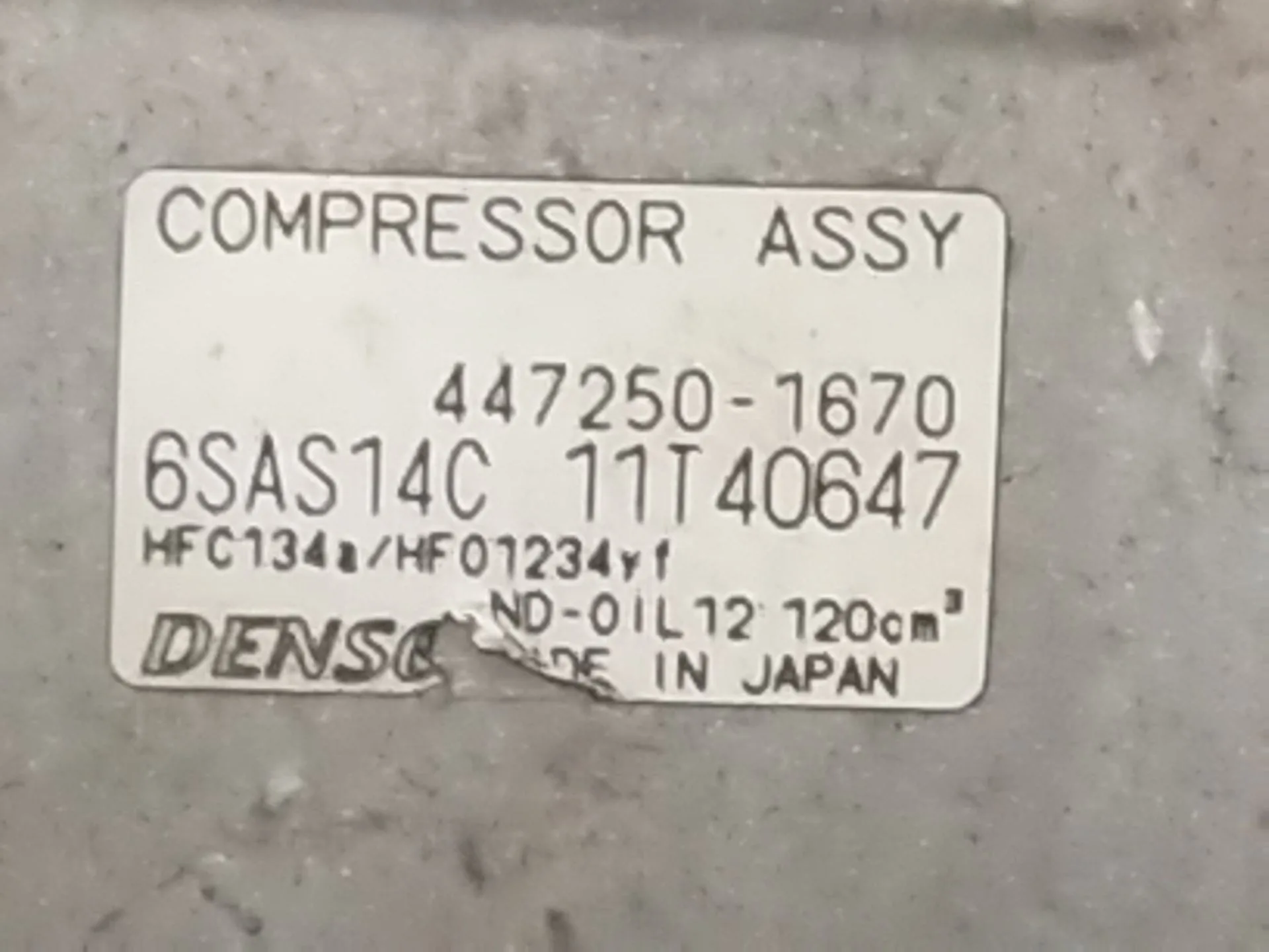 Compresor Aire Acondicionado para Mercedes-Benz Clase A (W176)