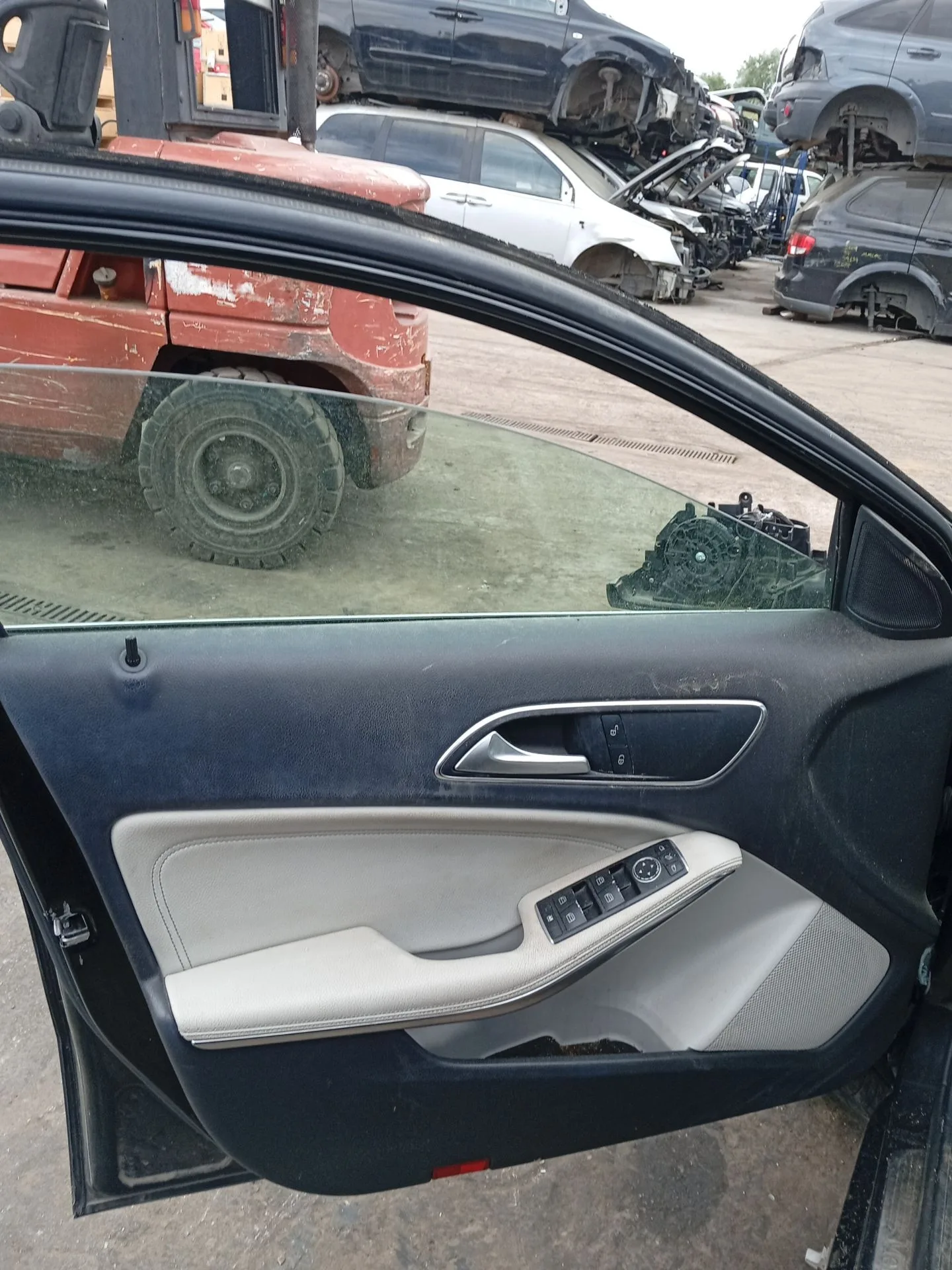 Elevalunas Delantero Izquierdo para Mercedes-Benz Clase A (W176)