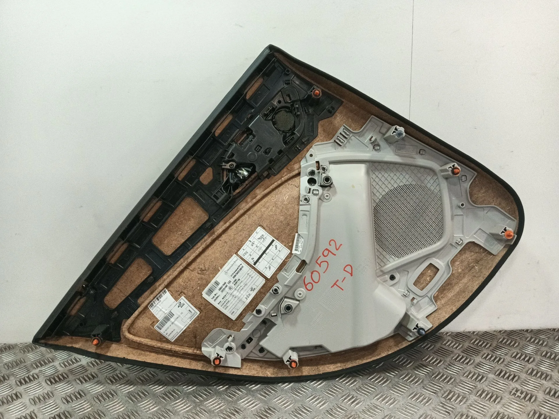 Guarnecido Puerta Trasera Derecha para Mercedes-Benz Clase A (W176)