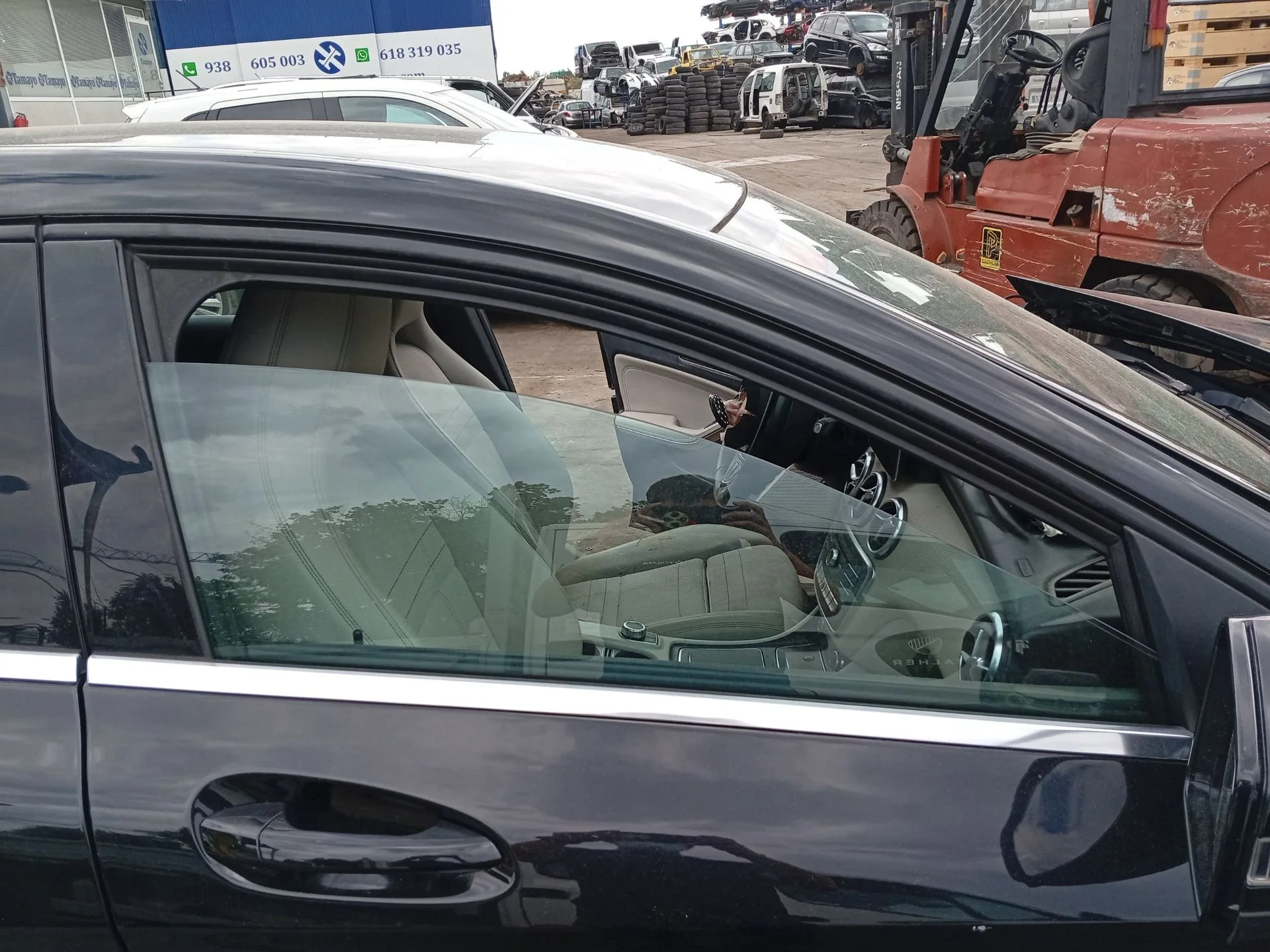 Luna Delantera Derecha para Mercedes-Benz Clase A (W176)