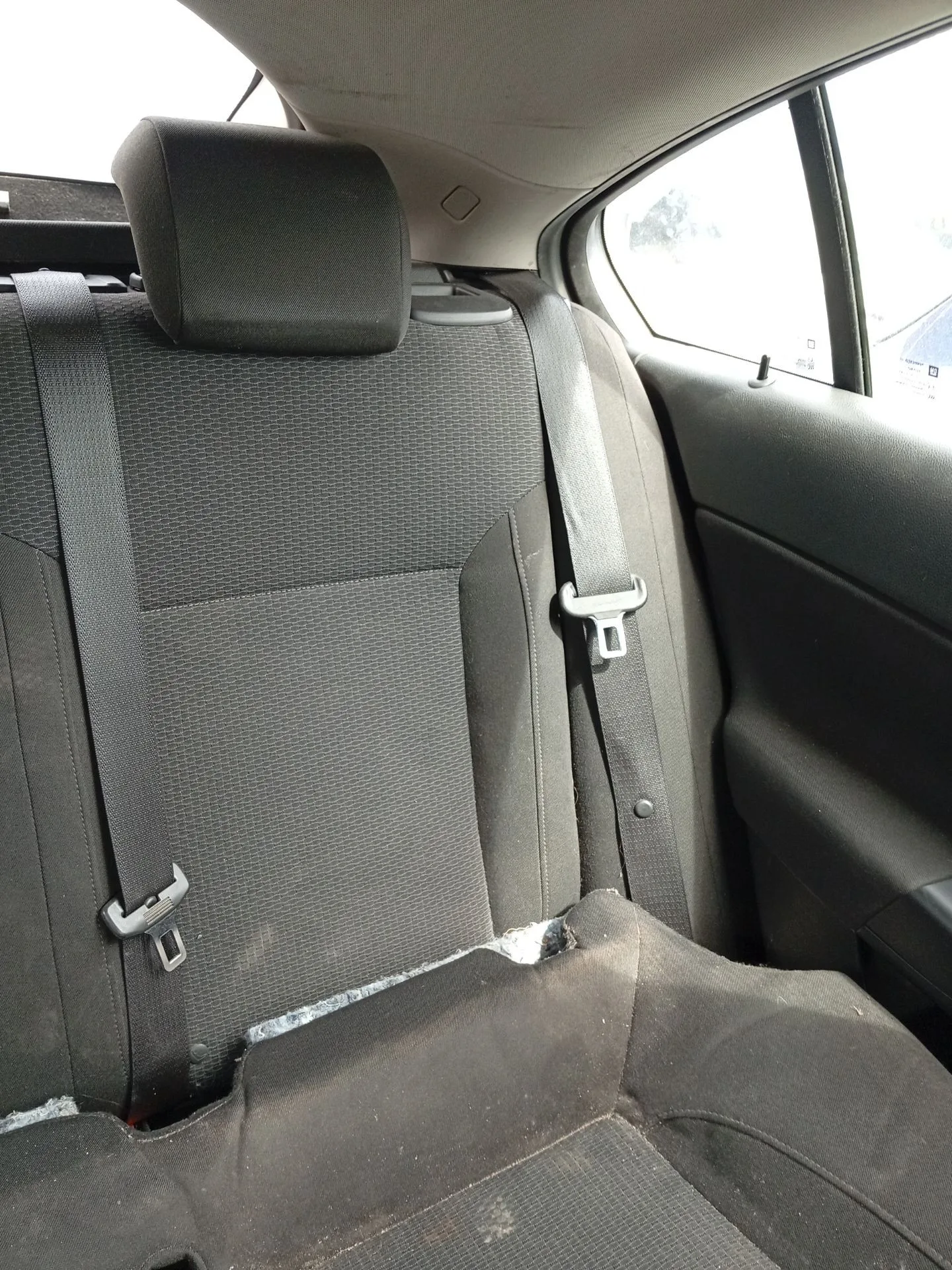 Cinturon Seguridad Trasero Izquierdo para Opel Insignia A (G09)