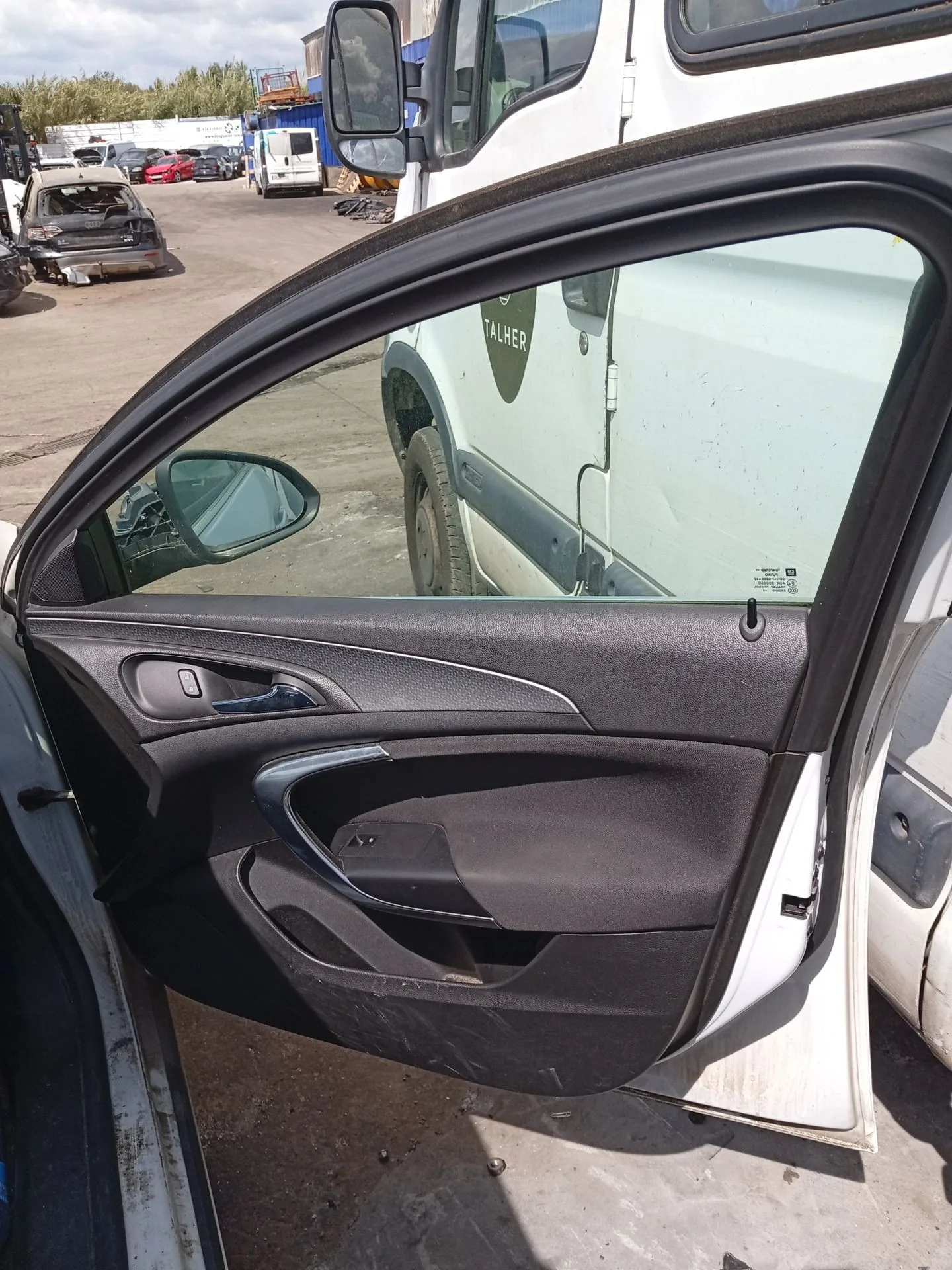 Elevalunas Delantero Derecho para Opel Insignia A (G09)