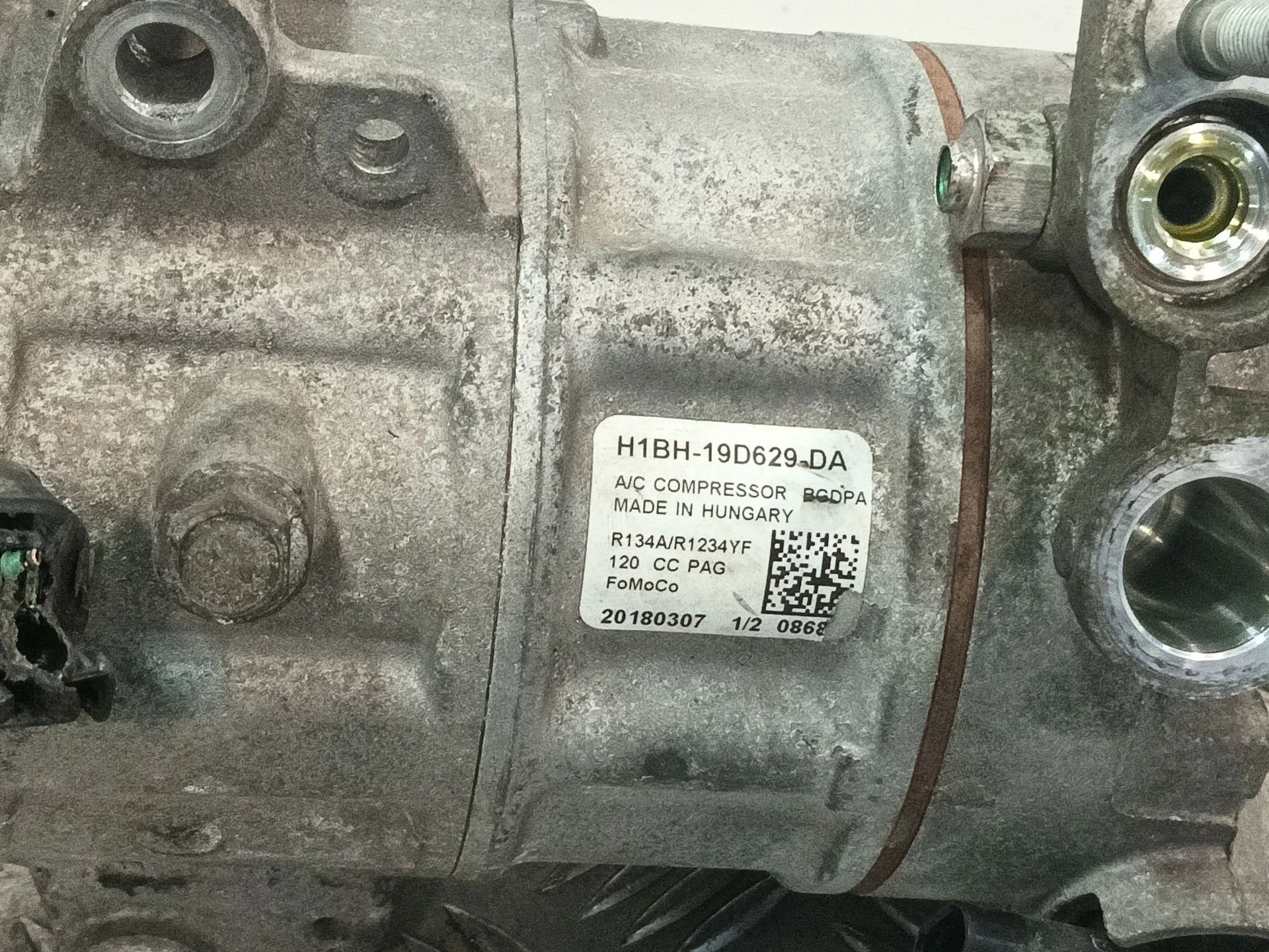 Compresor Aire Acondicionado para Ford Fiesta Vii (Hj, Hf)