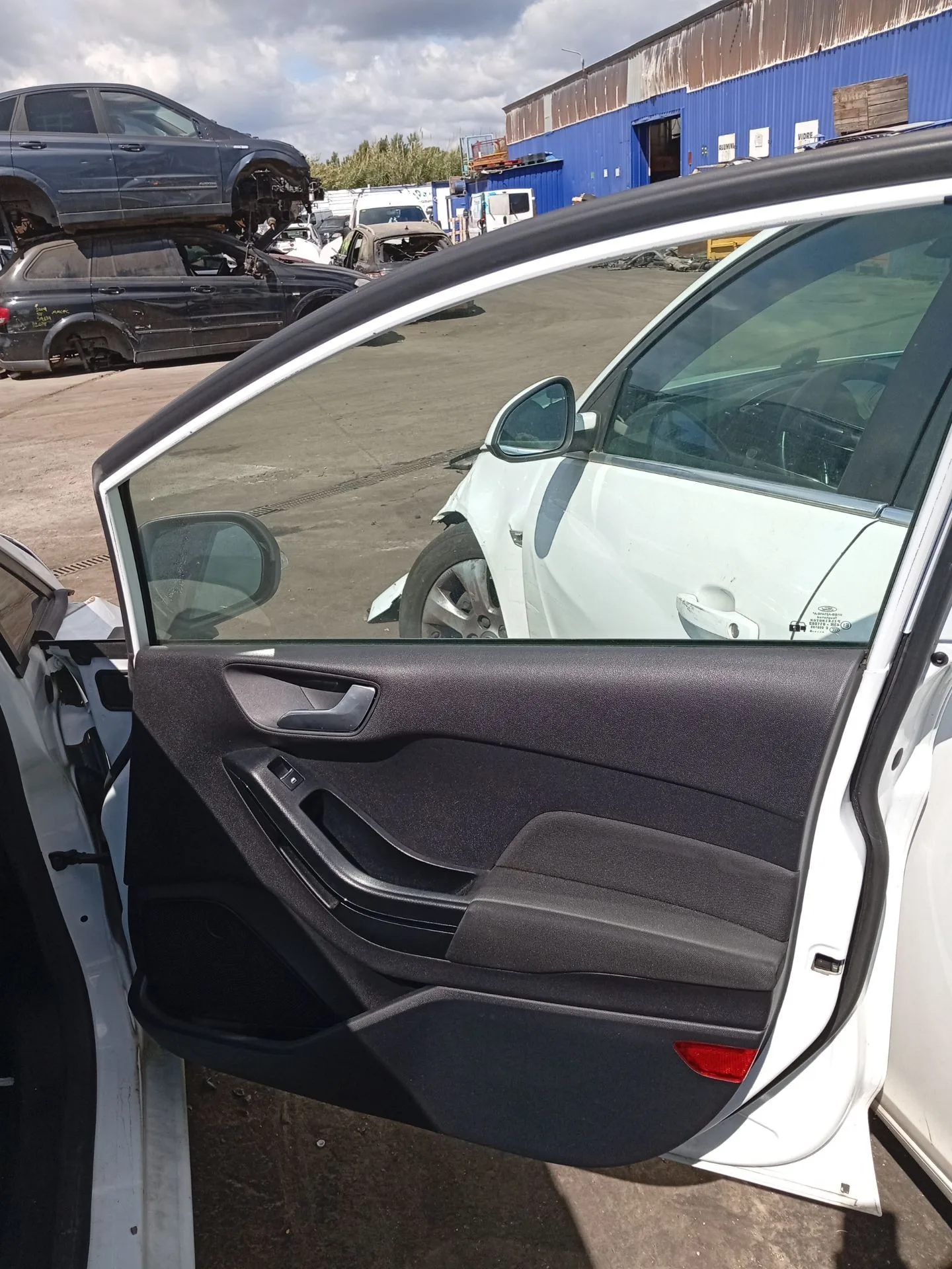 Elevalunas Delantero Derecho para Ford Fiesta Vii (Hj, Hf)