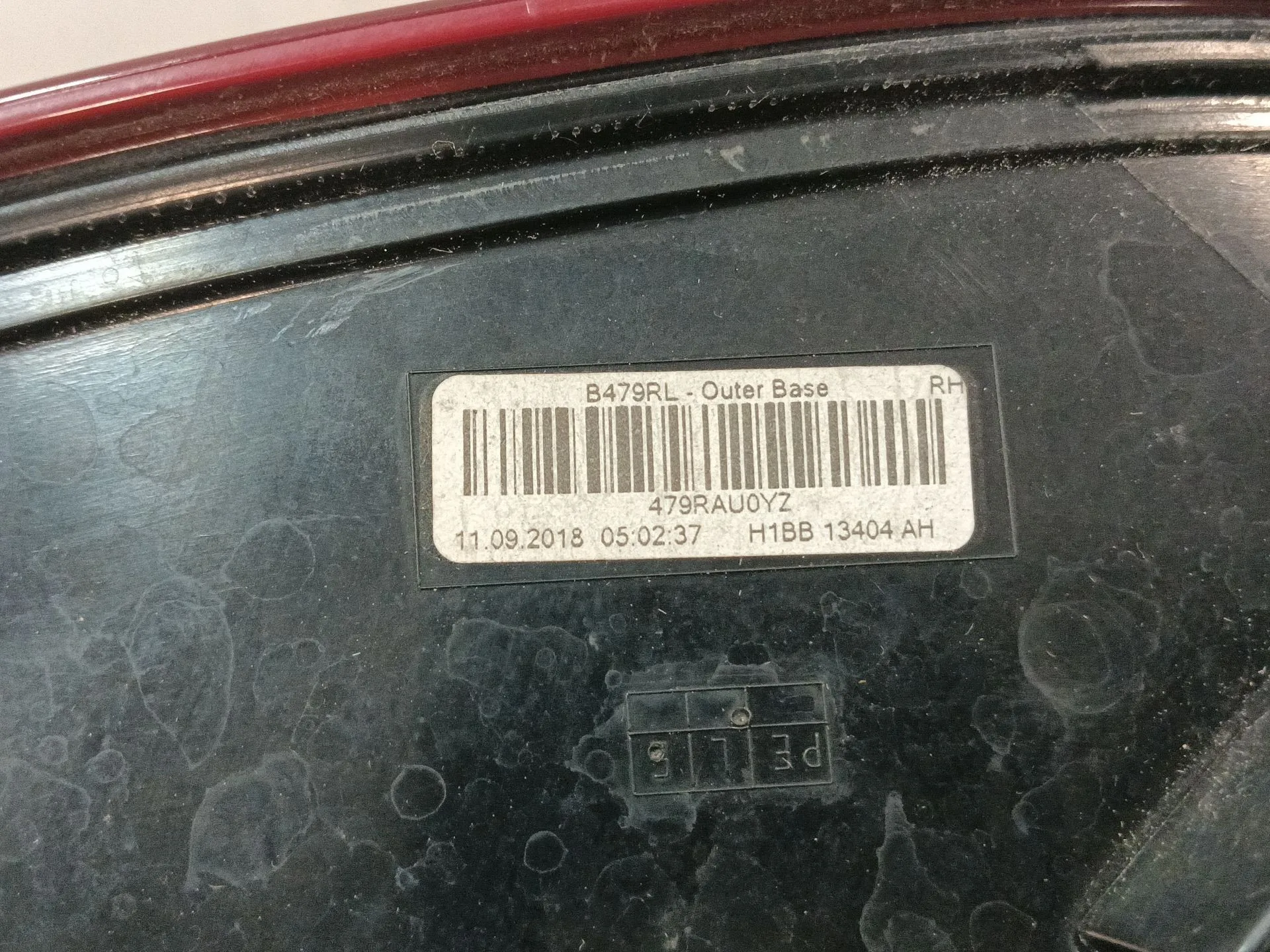 Piloto Trasero Derecho para Ford Fiesta Vii (Hj, Hf)