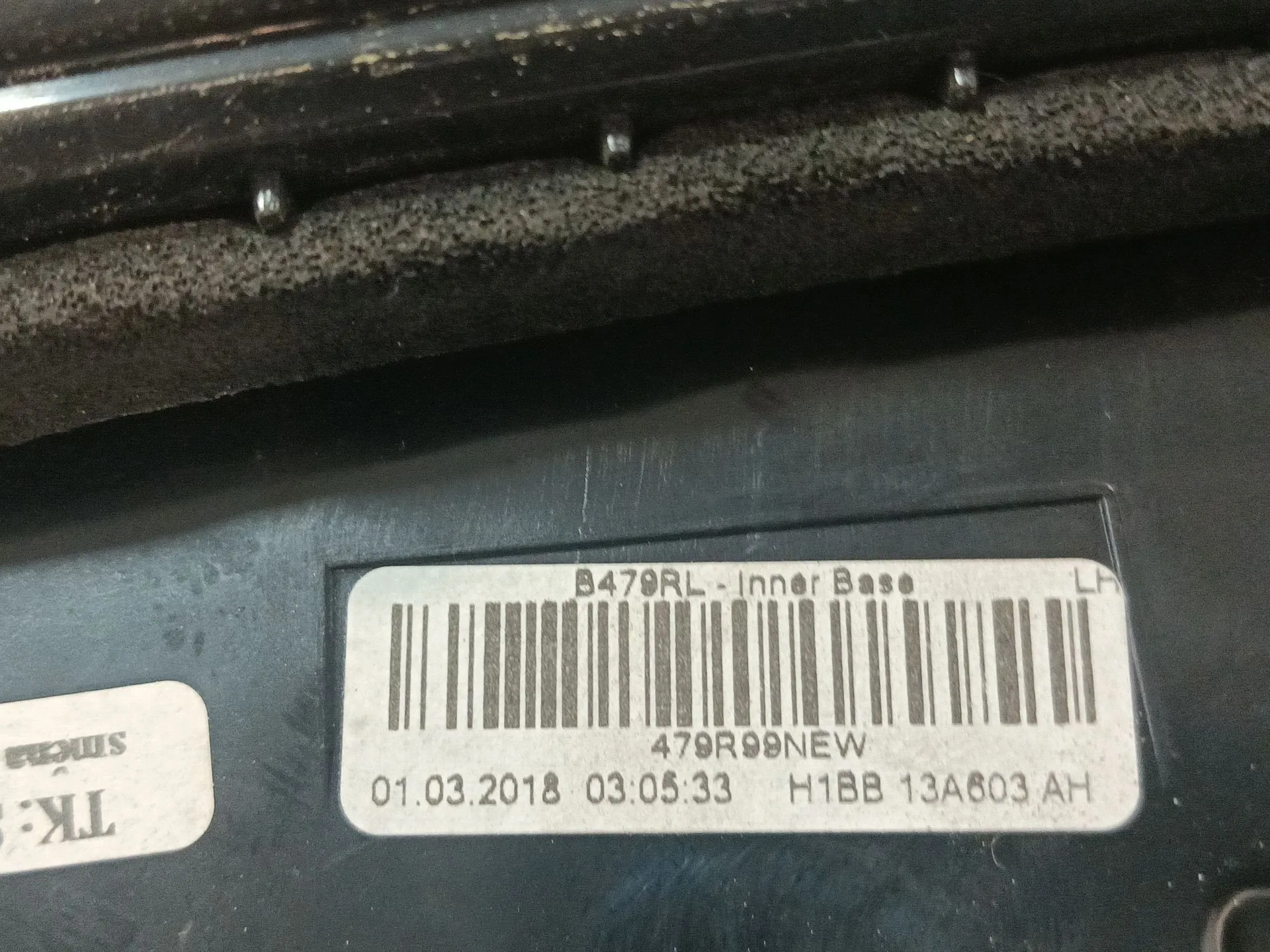 Piloto Trasero Izquierdo Interior para Ford Fiesta Vii (Hj, Hf)