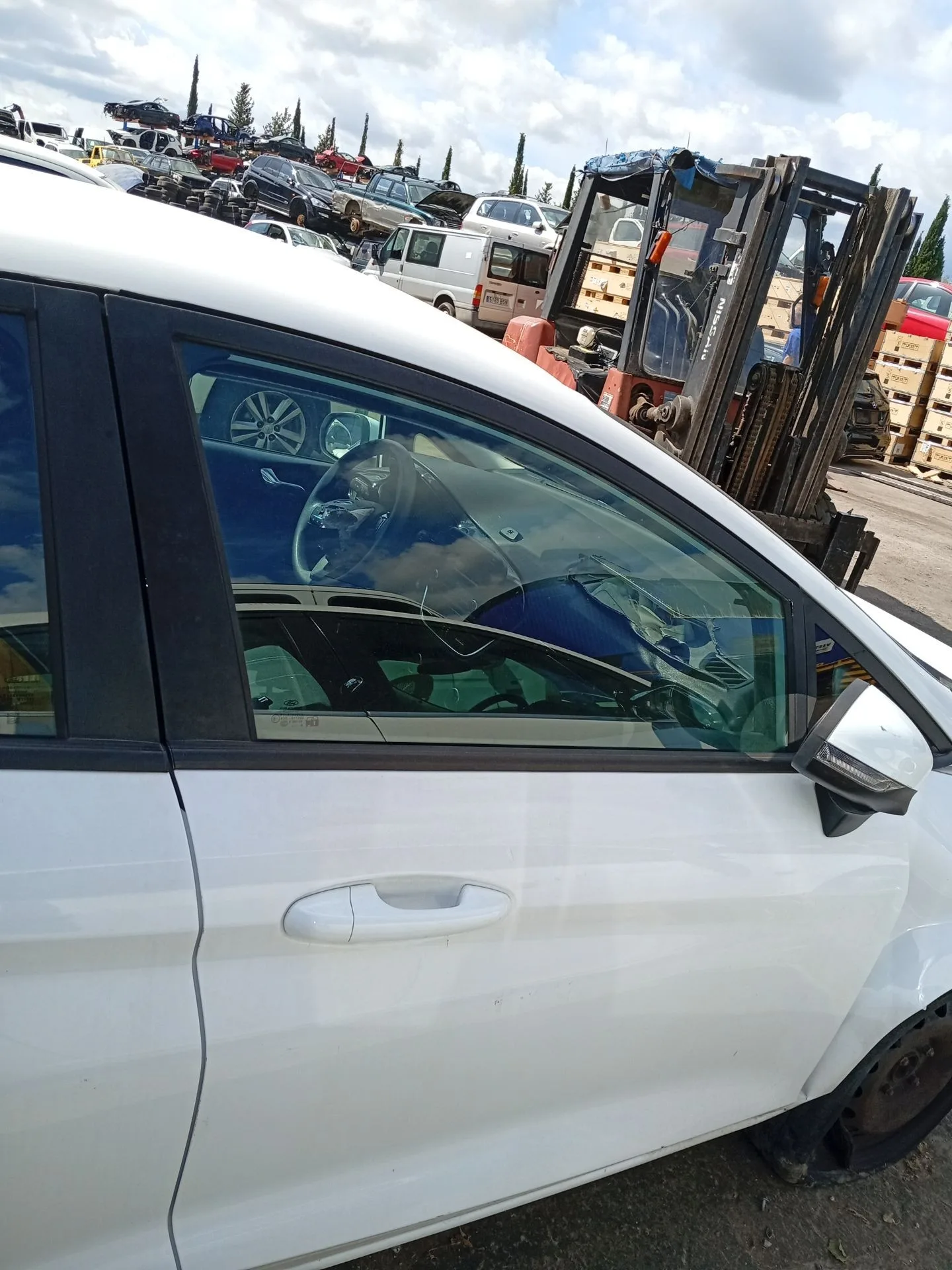 Puerta Delantera Derecha para Ford Fiesta Vii (Hj, Hf)