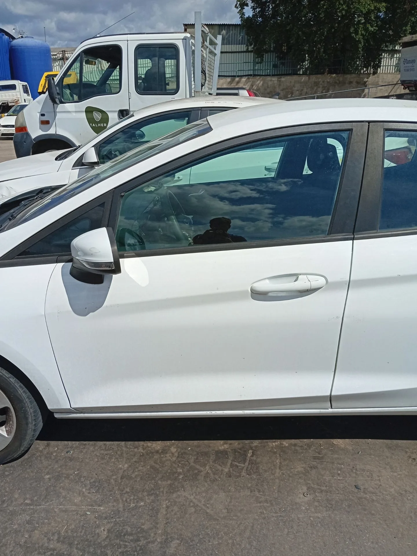Puerta Delantera Izquierda para Ford Fiesta Vii (Hj, Hf)