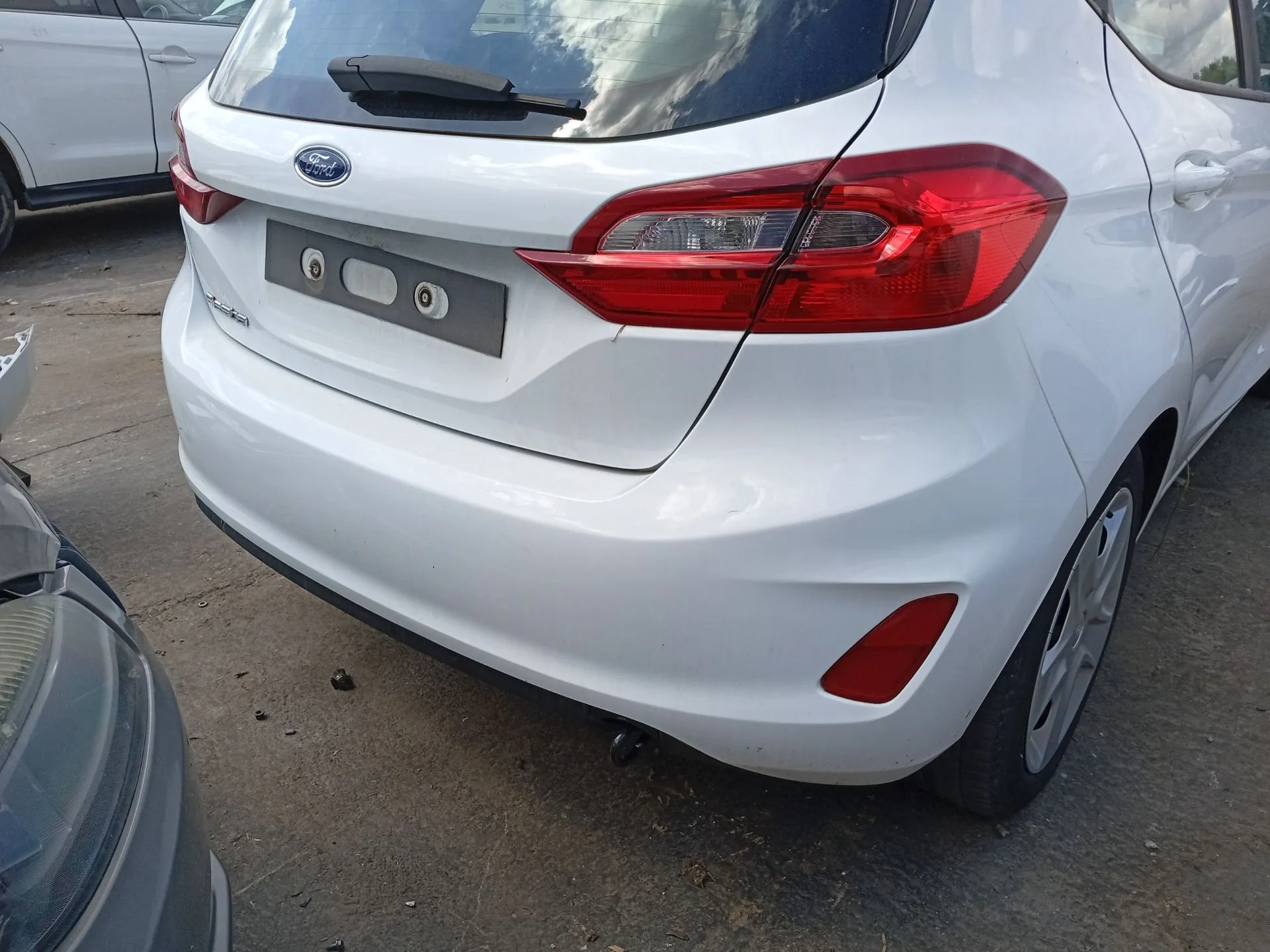 Refuerzo Paragolpes Trasero para Ford Fiesta Vii (Hj, Hf)