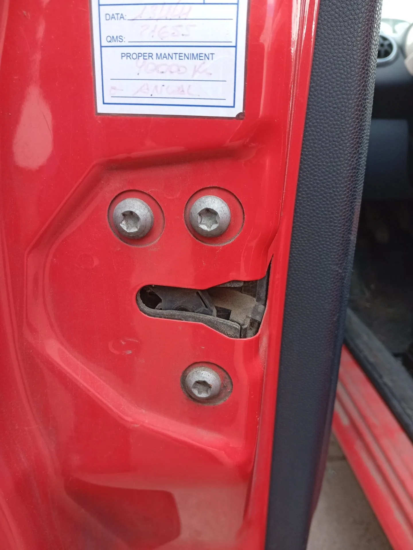 Cerradura Puerta Delantera Izquierda para Ford Ka (Ru8)