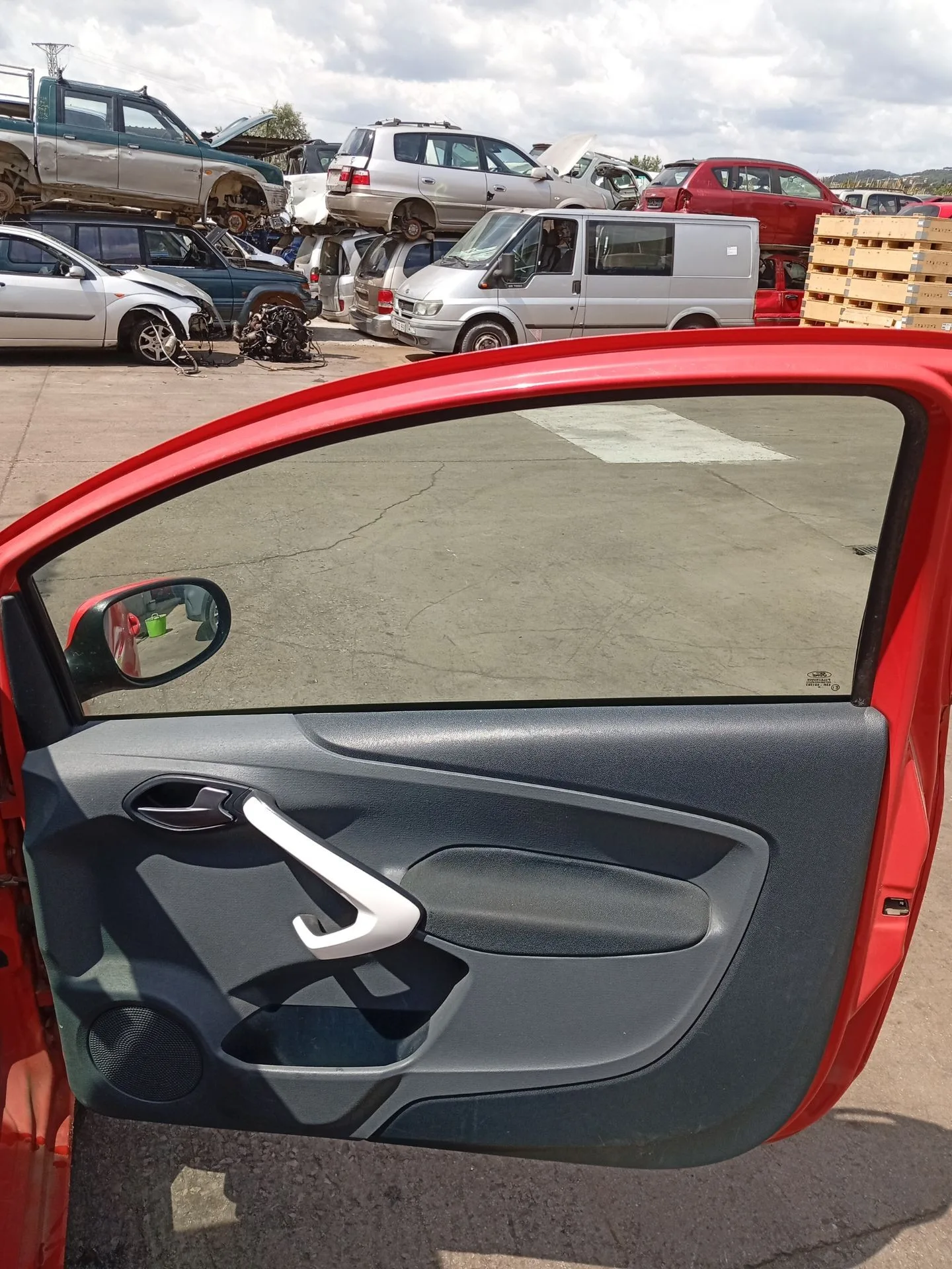 Elevalunas Delantero Derecho para Ford Ka (Ru8)