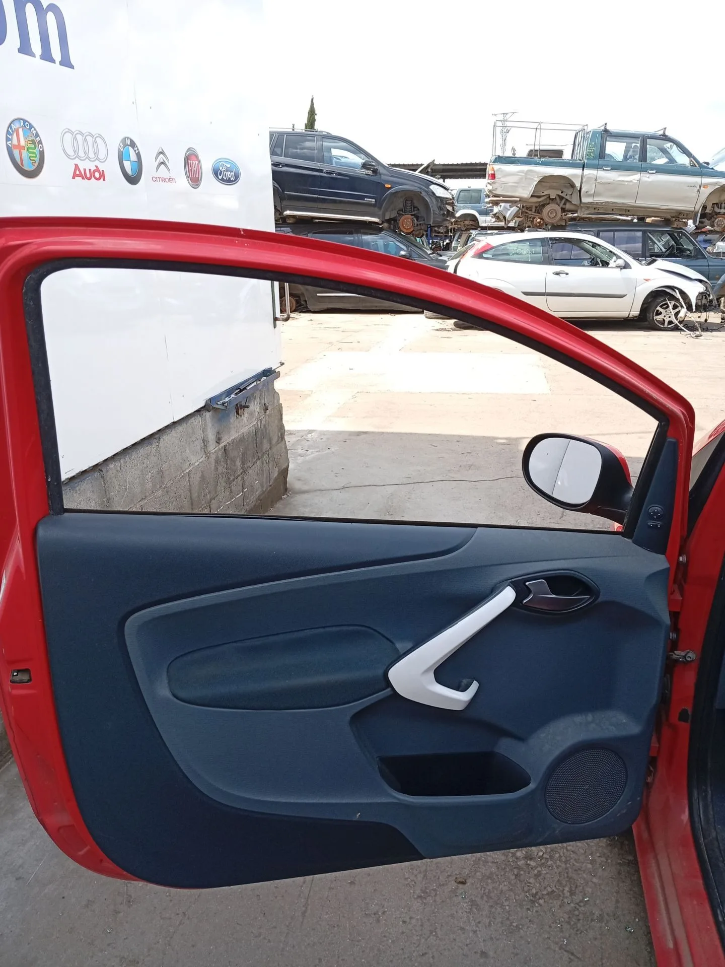 Elevalunas Delantero Izquierdo para Ford Ka (Ru8)