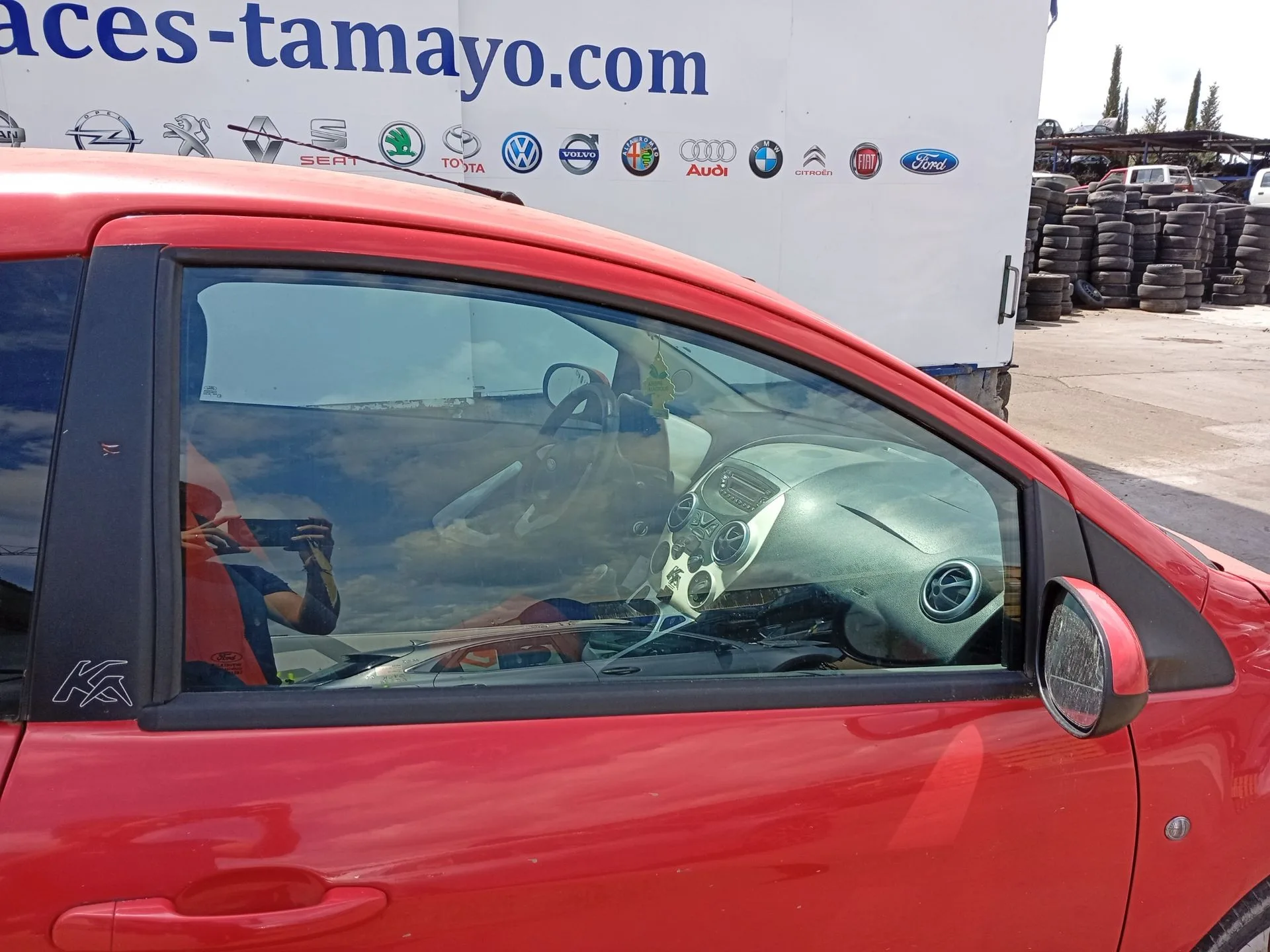 Luna Delantera Derecha para Ford Ka (Ru8)