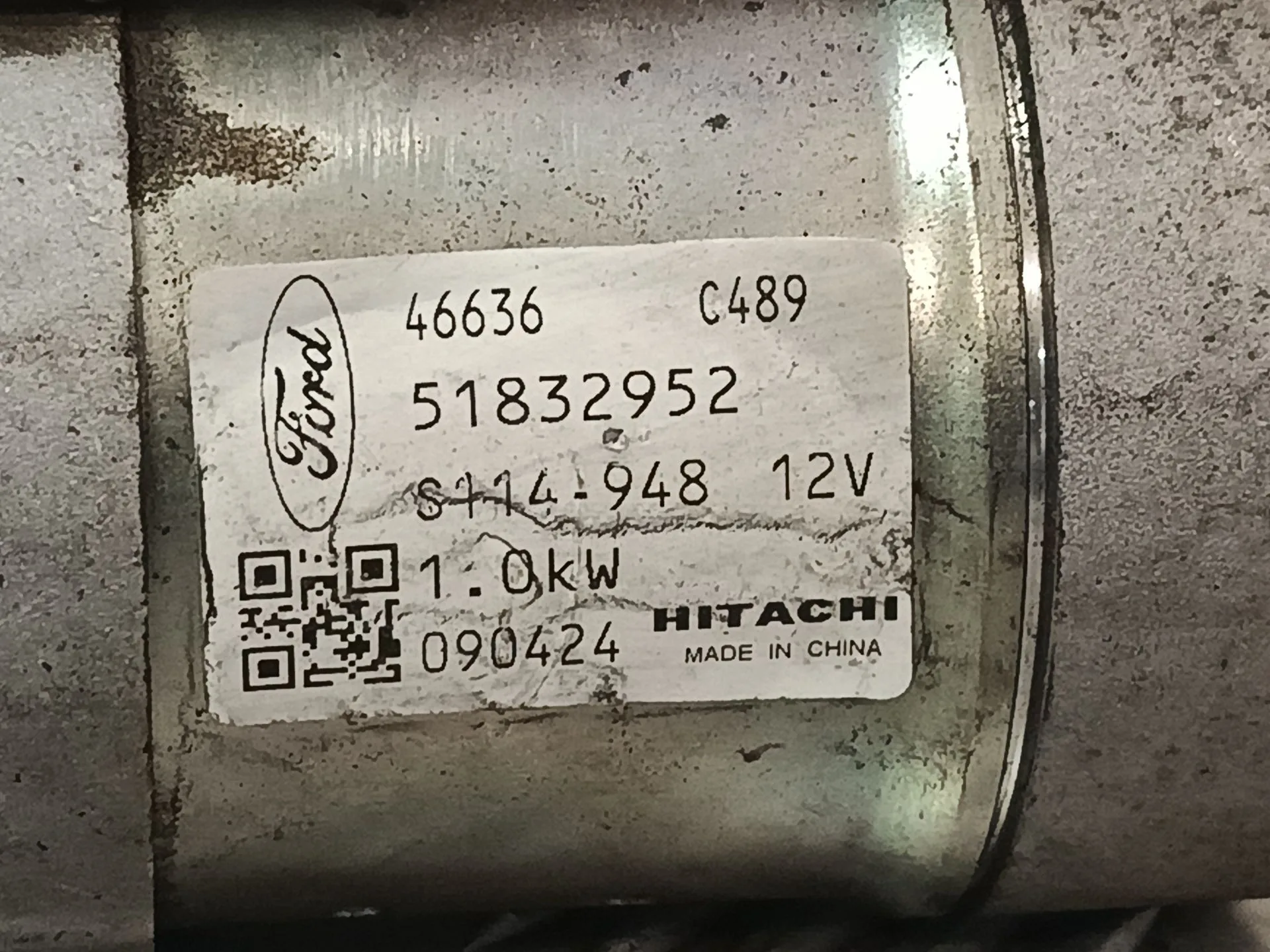 Motor Arranque para Ford Ka (Ru8)