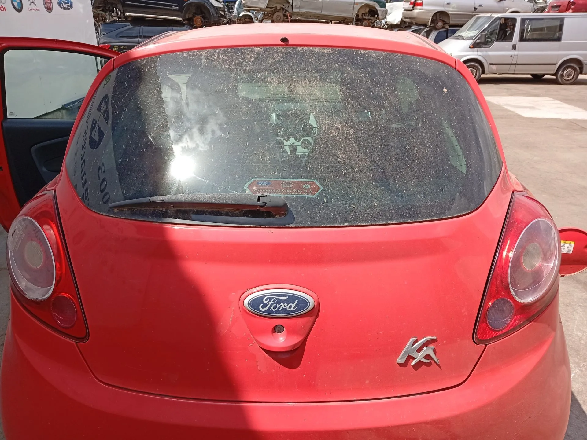 Motor Limpia Trasero para Ford Ka (Ru8)