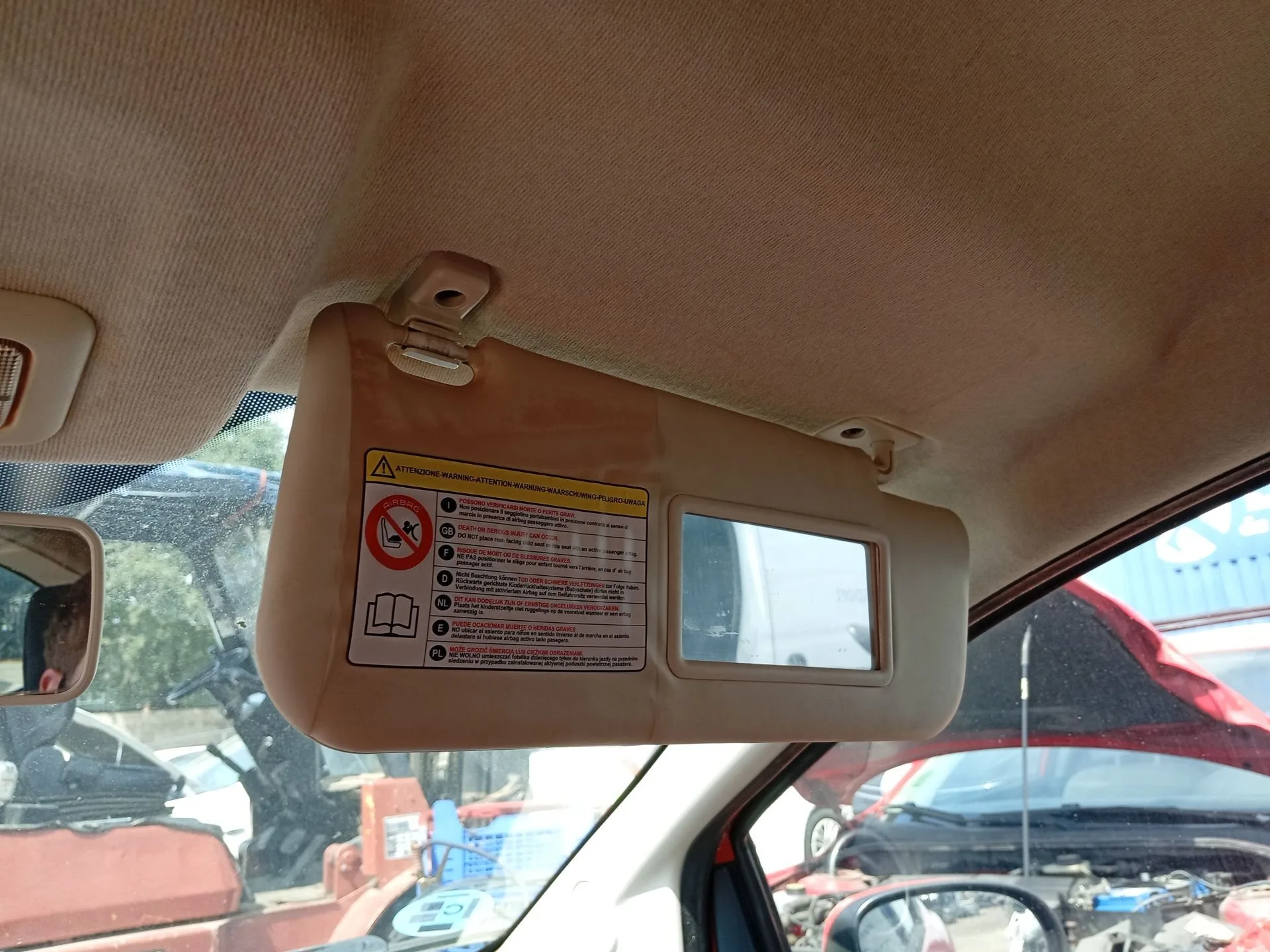 Parasol Derecho para Ford Ka (Ru8)