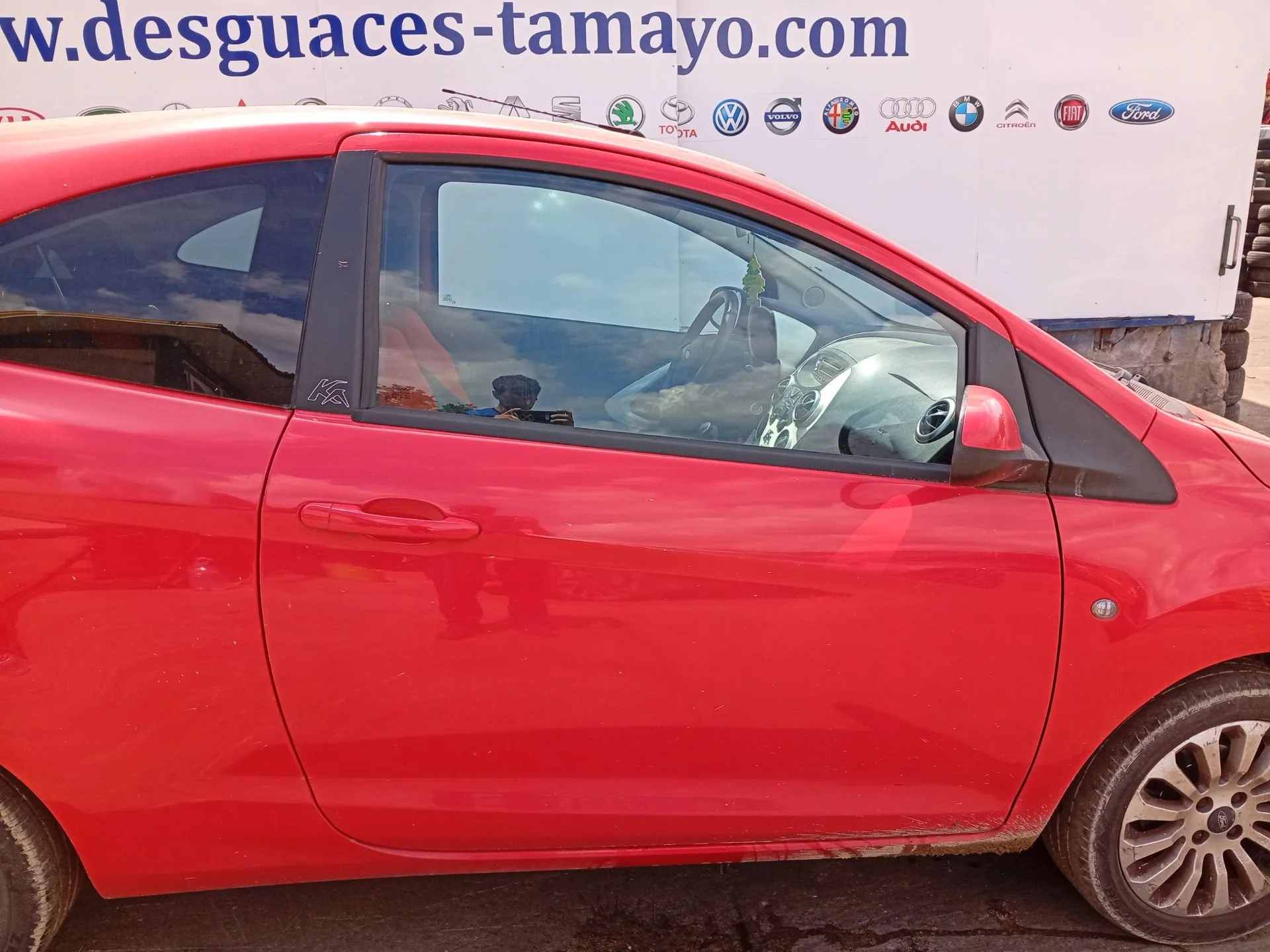 Puerta Delantera Derecha para Ford Ka (Ru8)