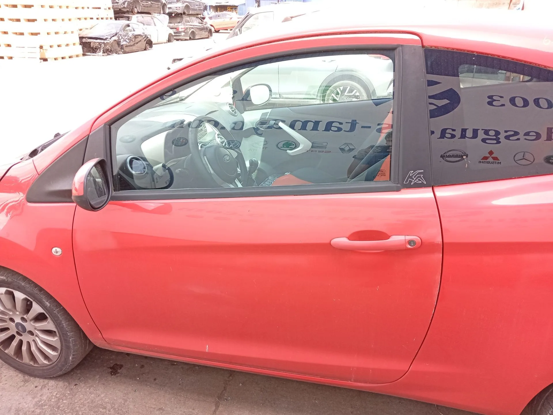 Puerta Delantera Izquierda para Ford Ka (Ru8)