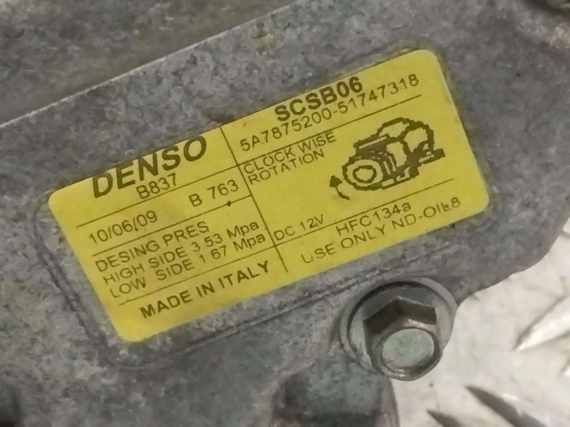 Condensador Aire Acondicionado para Ford Ka (Ru8)