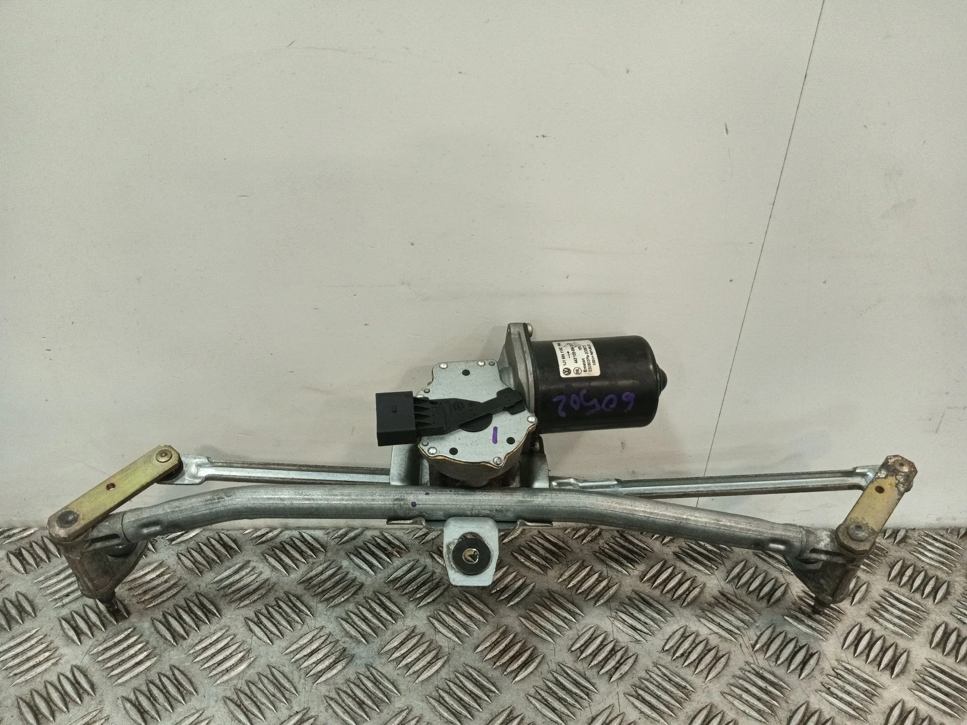 Motor Limpia Delantero para Seat Leon (1M1)