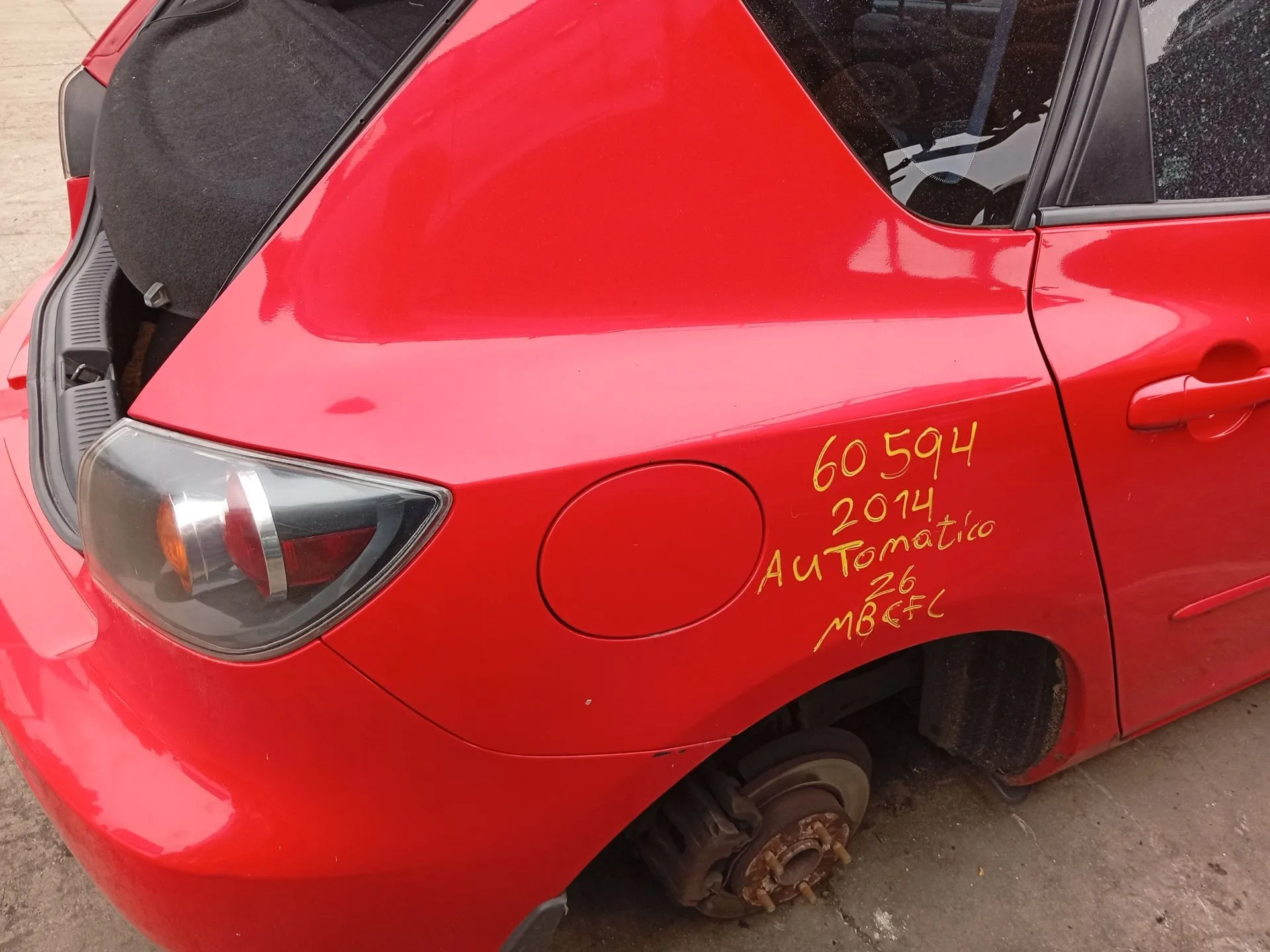 Deposito Combustible para Mazda 3 (Bk)
