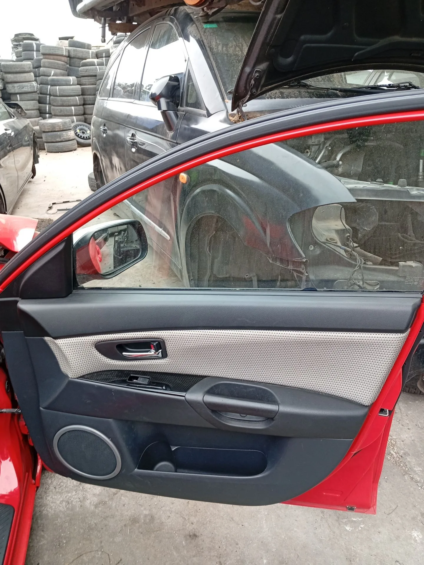 Elevalunas Delantero Derecho para Mazda 3 (Bk)