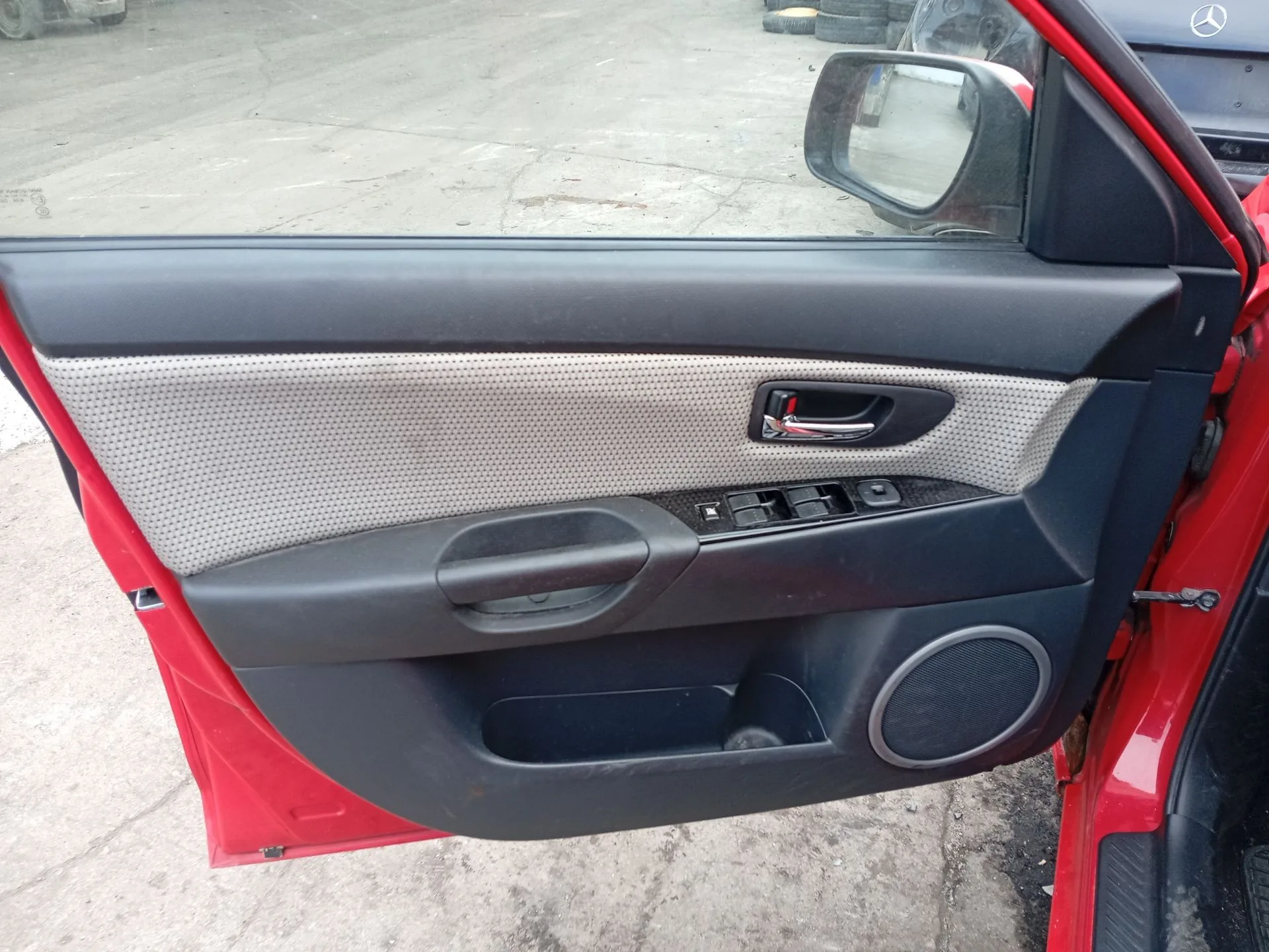 Elevalunas Delantero Izquierdo para Mazda 3 (Bk)