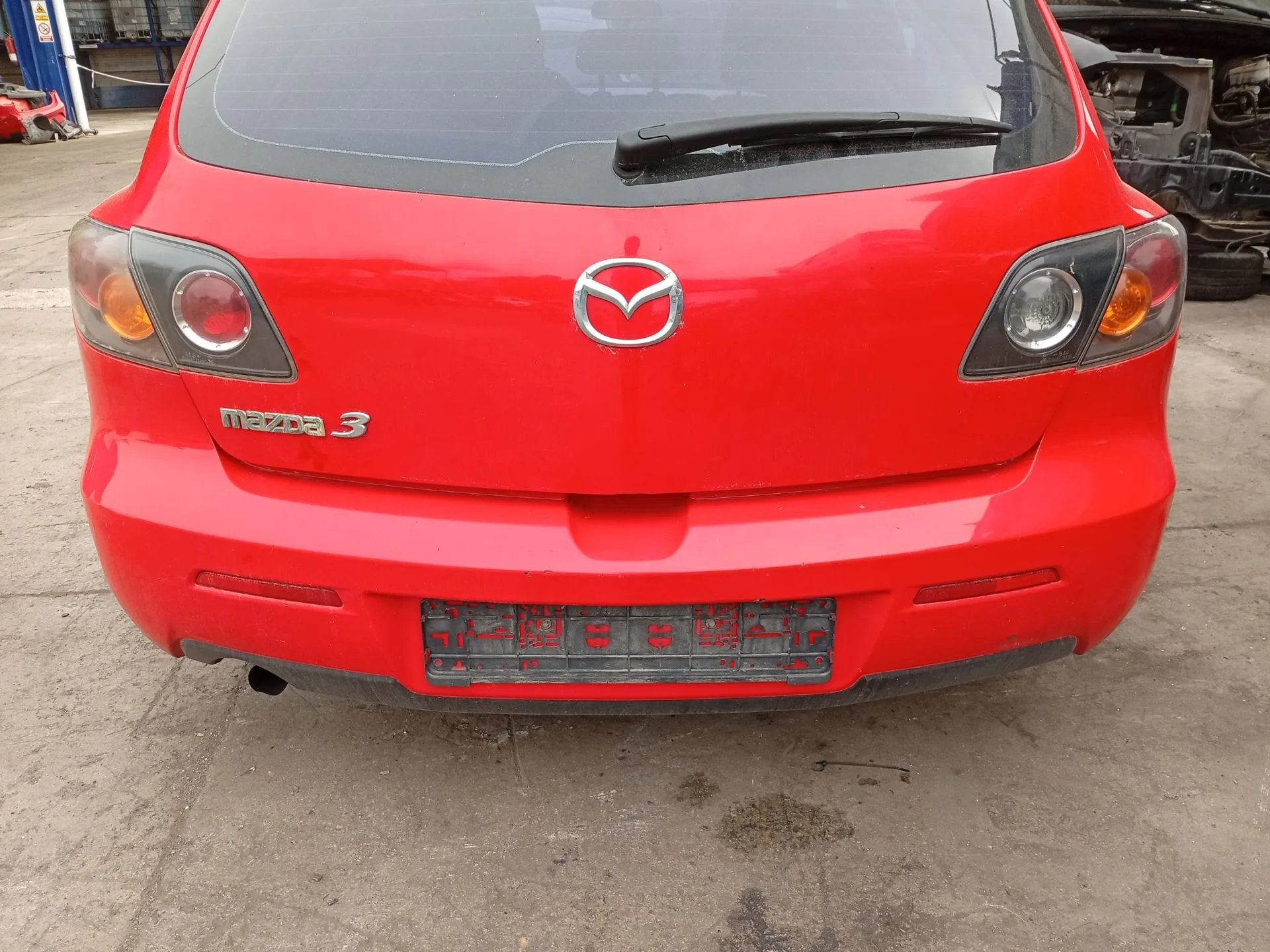 Paragolpes Trasero para Mazda 3 (Bk)