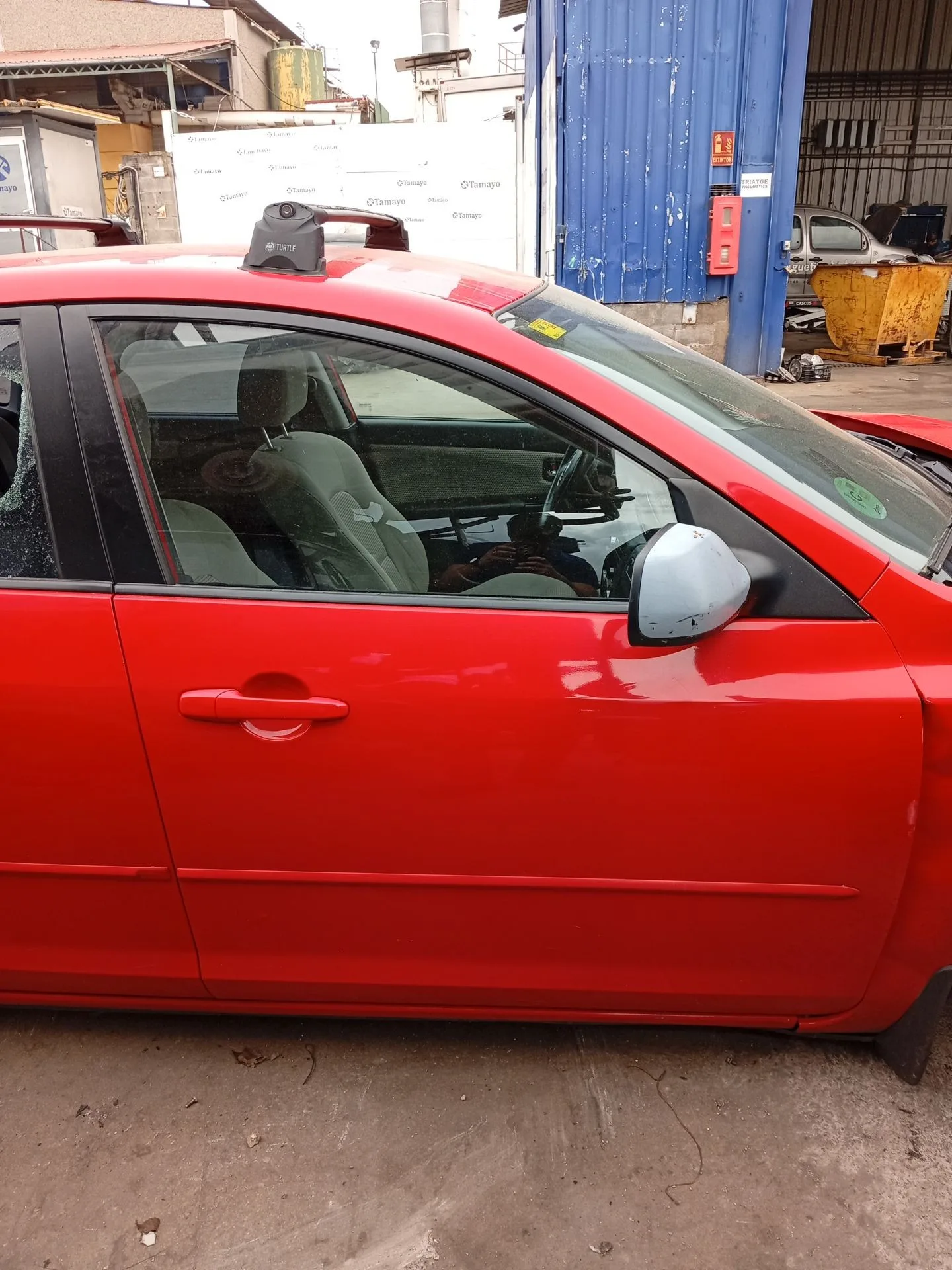 Puerta Delantera Derecha para Mazda 3 (Bk)