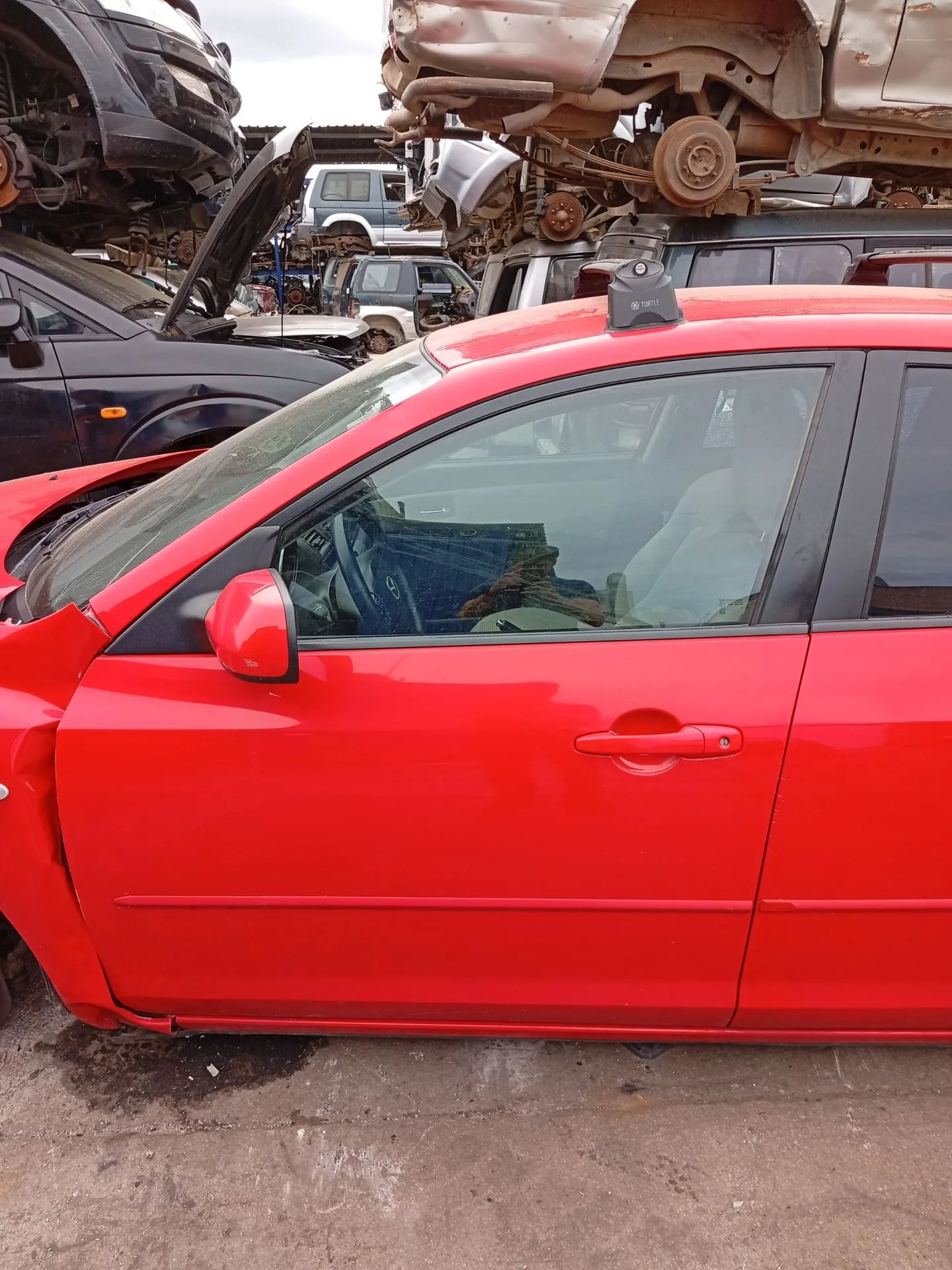 Puerta Delantera Izquierda para Mazda 3 (Bk)