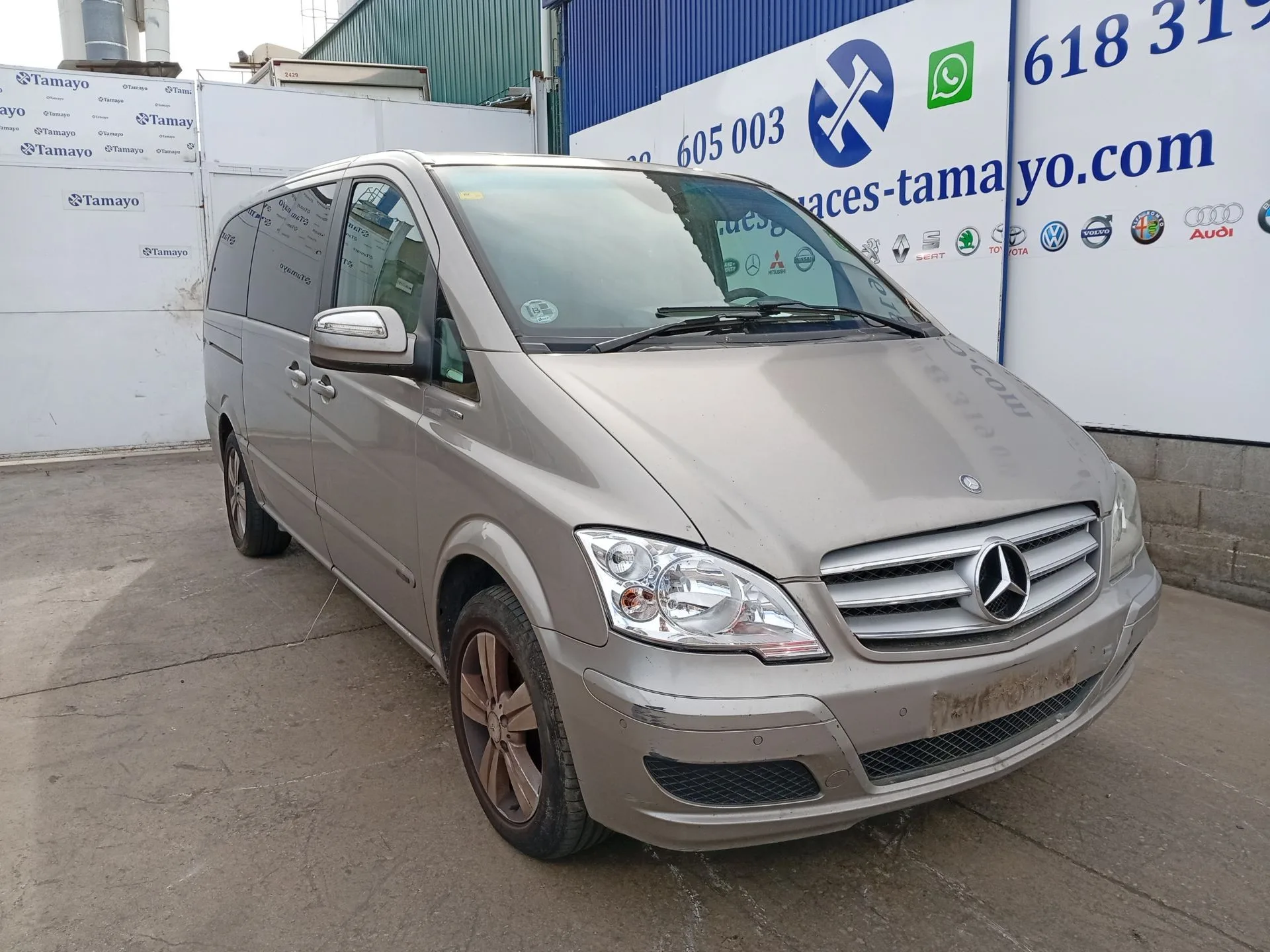 Amortiguador Delantero Derecho para Mercedes-Benz Viano (W639)