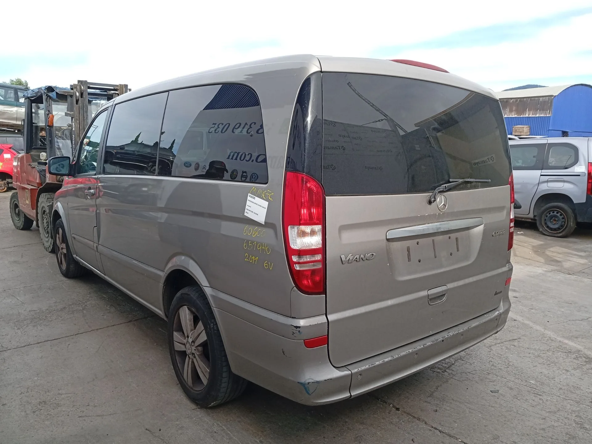 Amortiguador Trasero Izquierdo para Mercedes-Benz Viano (W639)