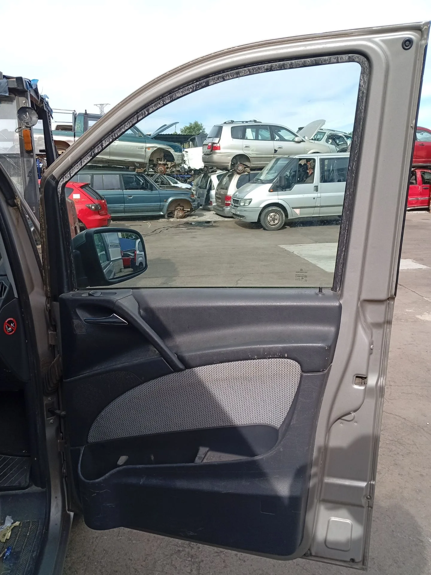 Elevalunas Delantero Derecho para Mercedes-Benz Viano (W639)