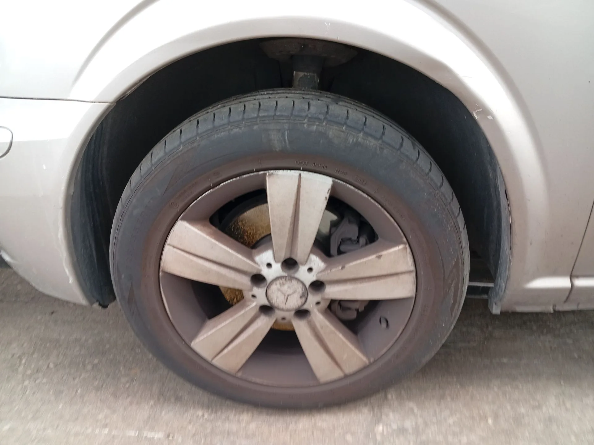 Mangueta Delantera Izquierda para Mercedes-Benz Viano (W639)