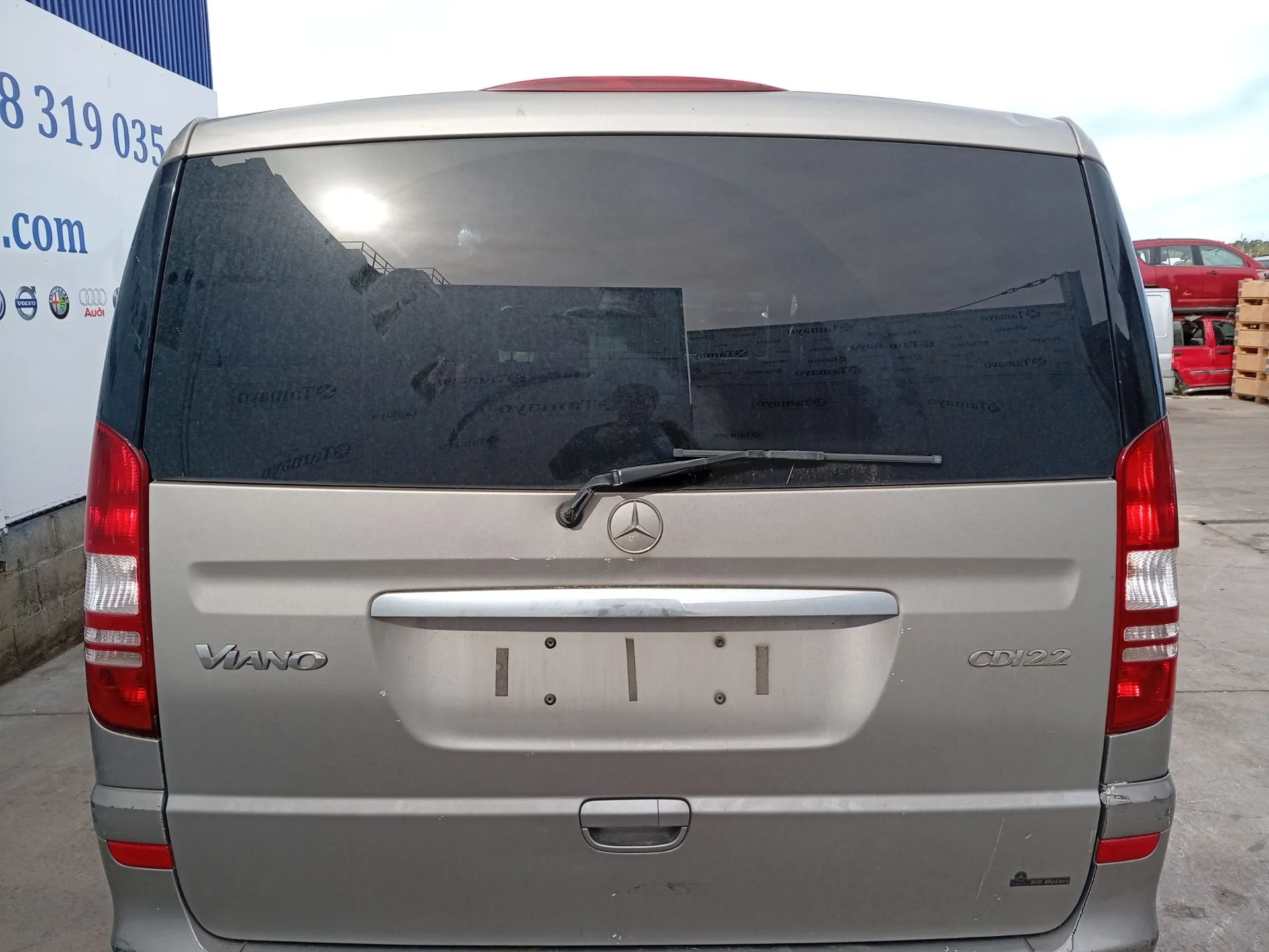 Motor Limpia Trasero para Mercedes-Benz Viano (W639)