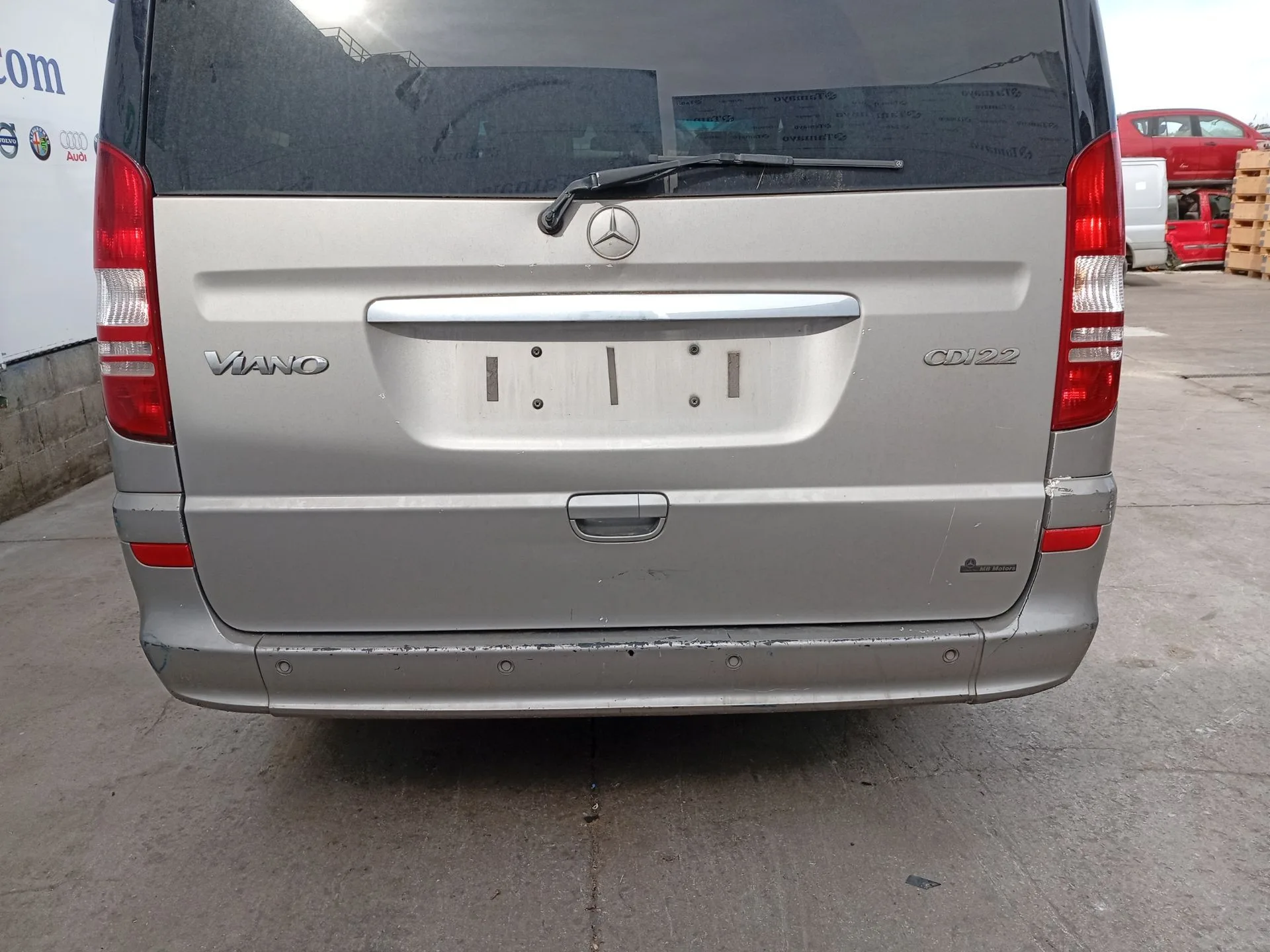 Paragolpes Trasero para Mercedes-Benz Viano (W639)