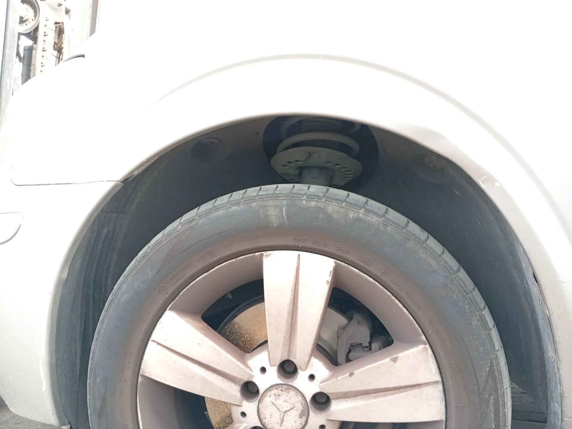 Paso De Rueda Delantero Izquierdo para Mercedes-Benz Viano (W639)