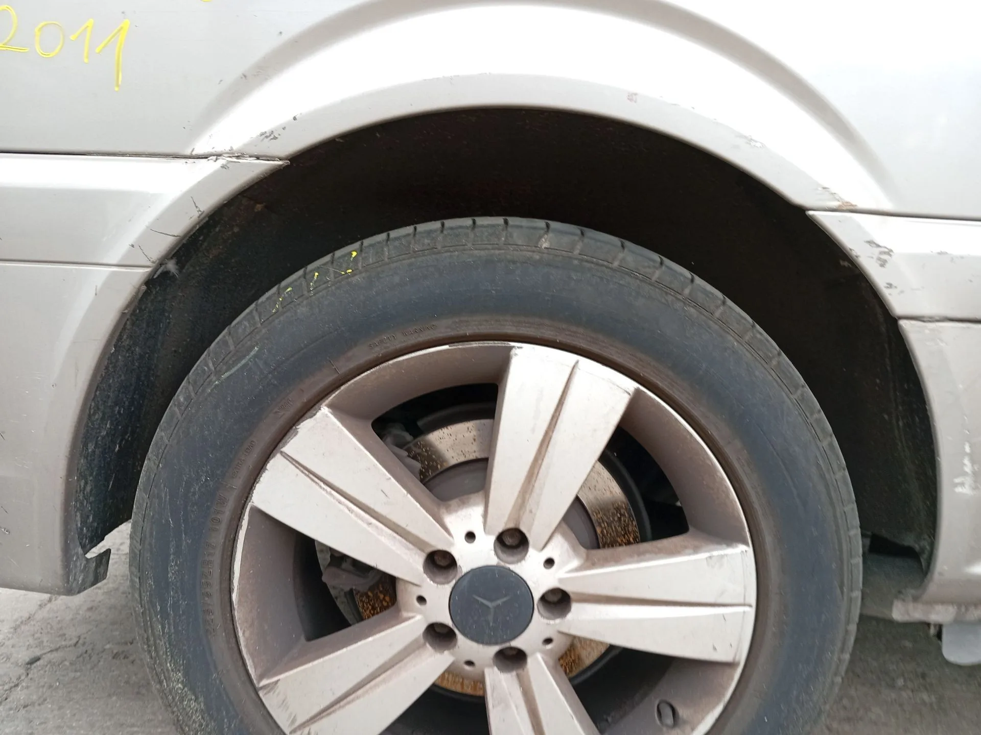 Paso De Rueda Trasero Derecho para Mercedes-Benz Viano (W639)