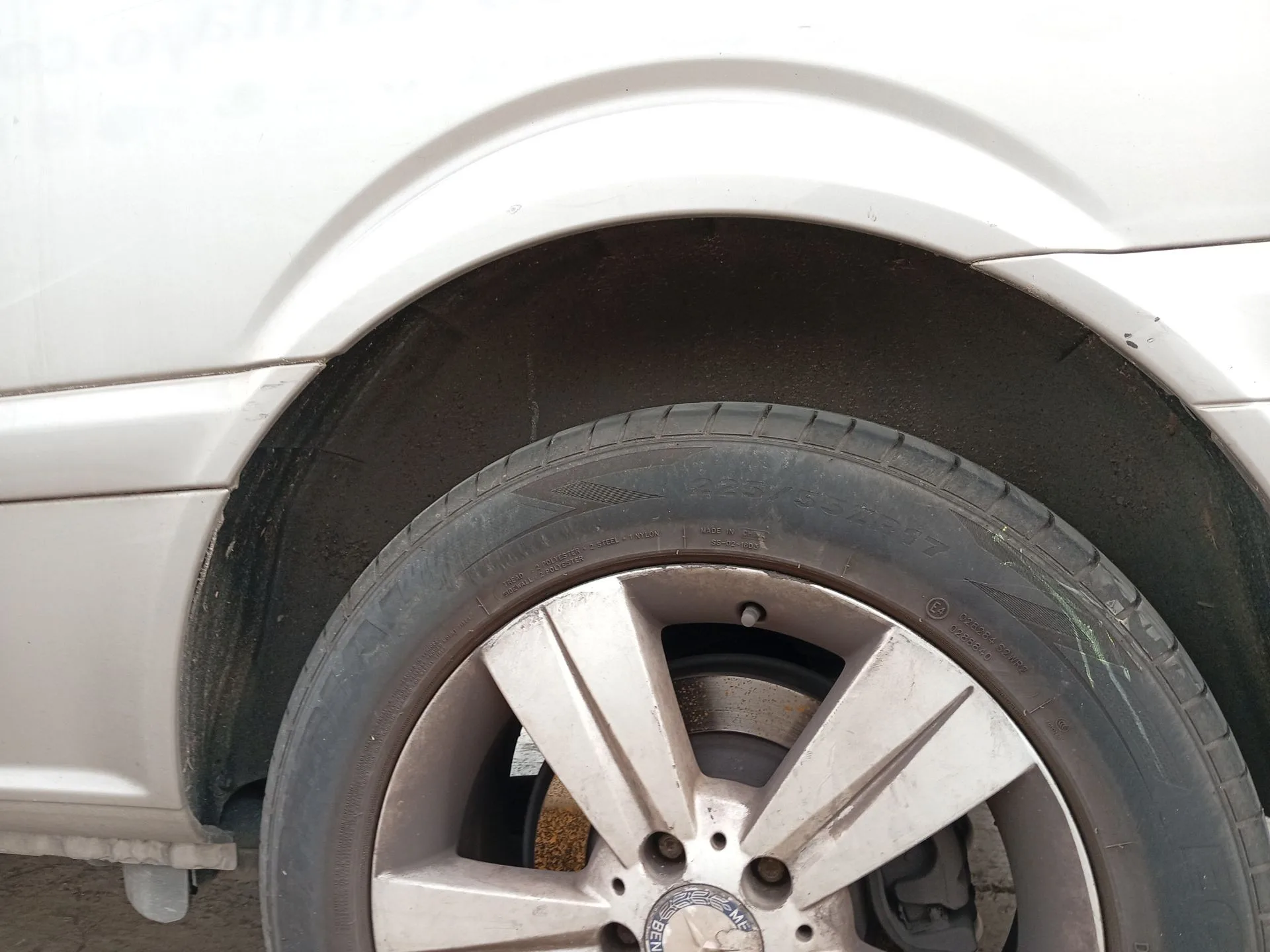 Paso De Rueda Trasero Izquierdo para Mercedes-Benz Viano (W639)