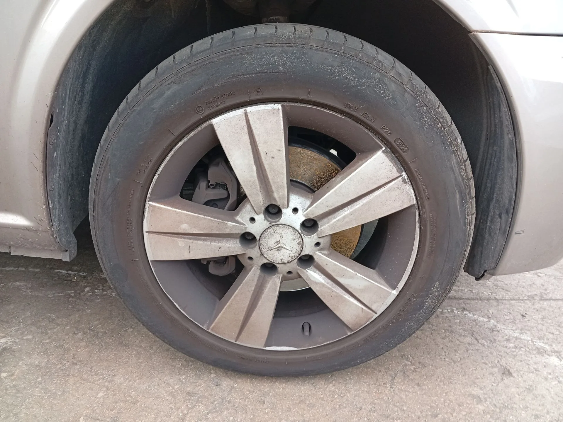 Pinza Freno Delantera Derecha para Mercedes-Benz Viano (W639)