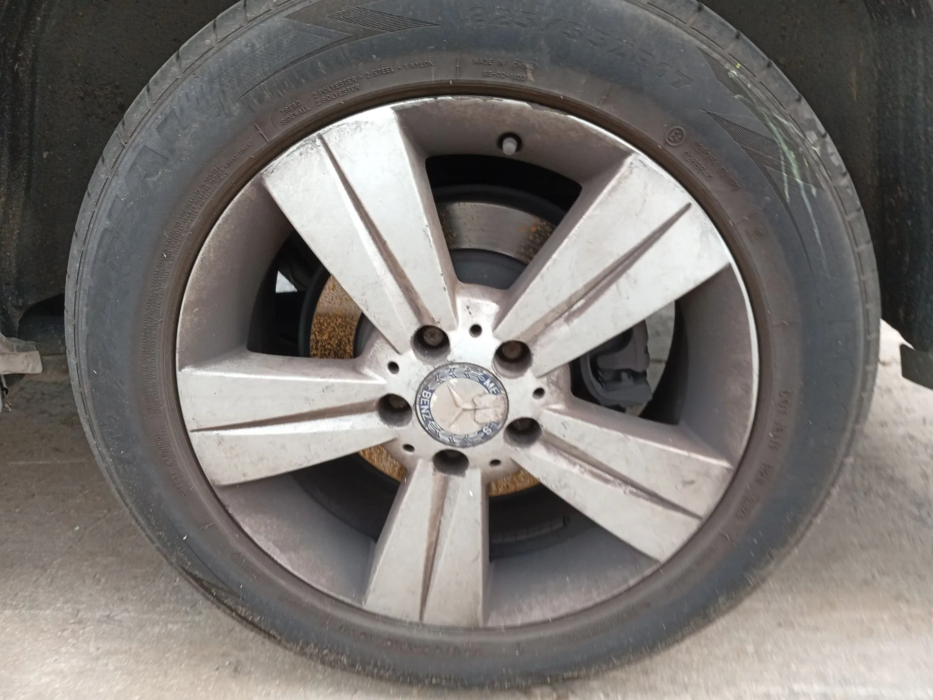 Pinza Freno Trasera Izquierda para Mercedes-Benz Viano (W639)