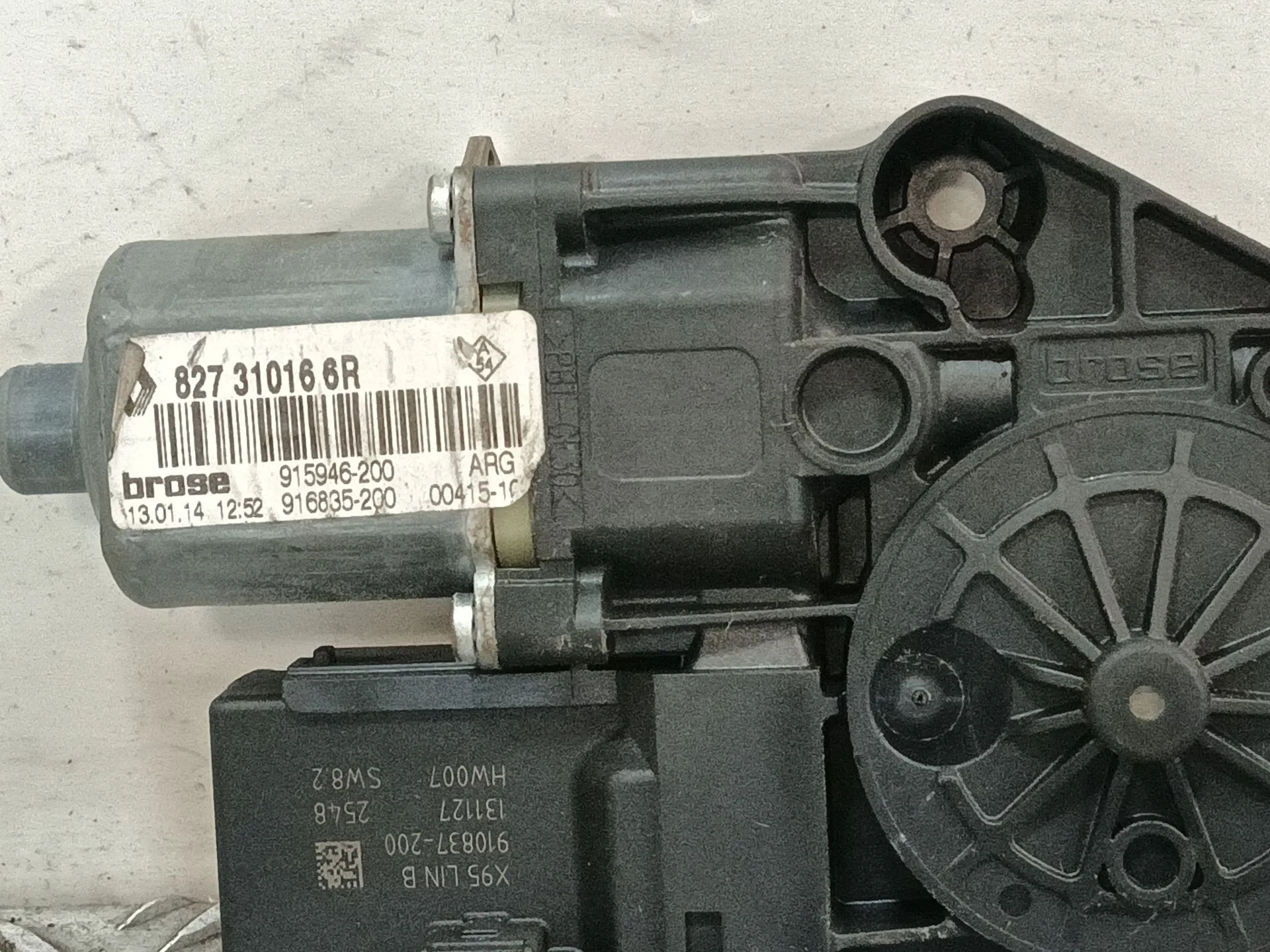 Motor Elevalunas Trasero Izquierdo para Renault Scenic Iii