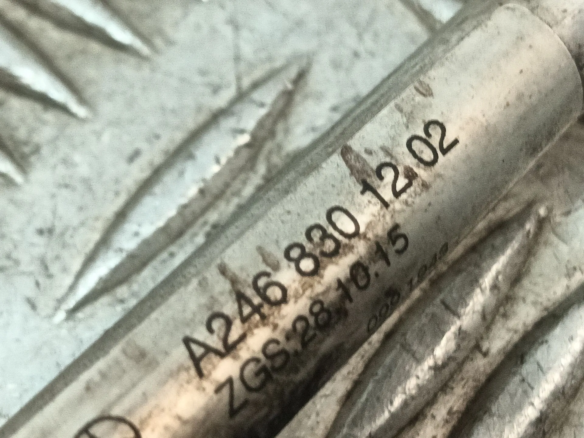 Tubos Aire Acondicionado para Mercedes-Benz Clase A (W176)