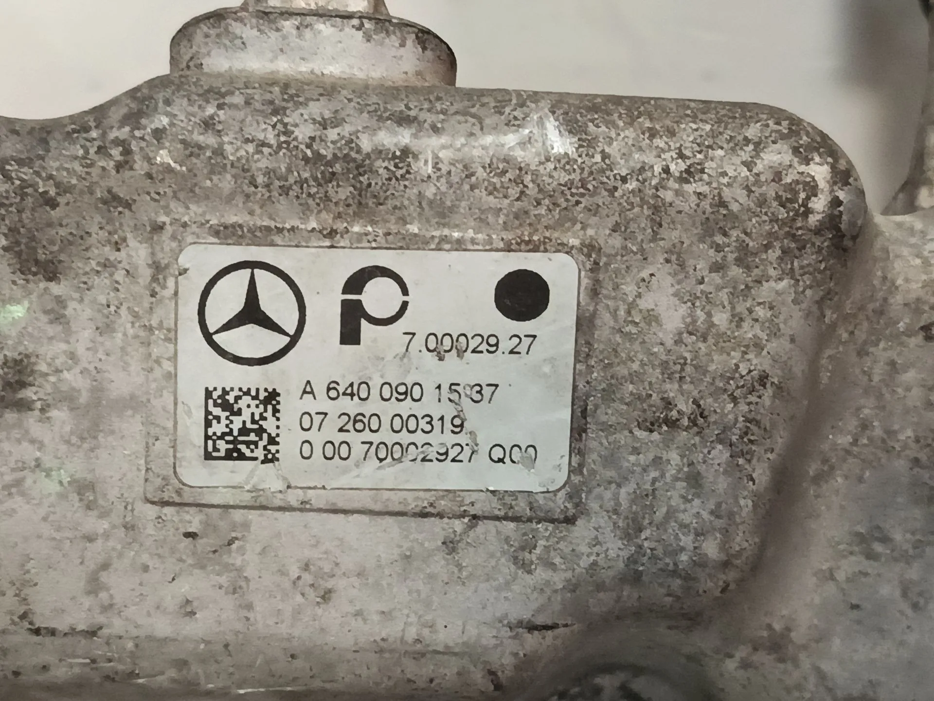Colector Admision para Mercedes-Benz Clase A (W169)
