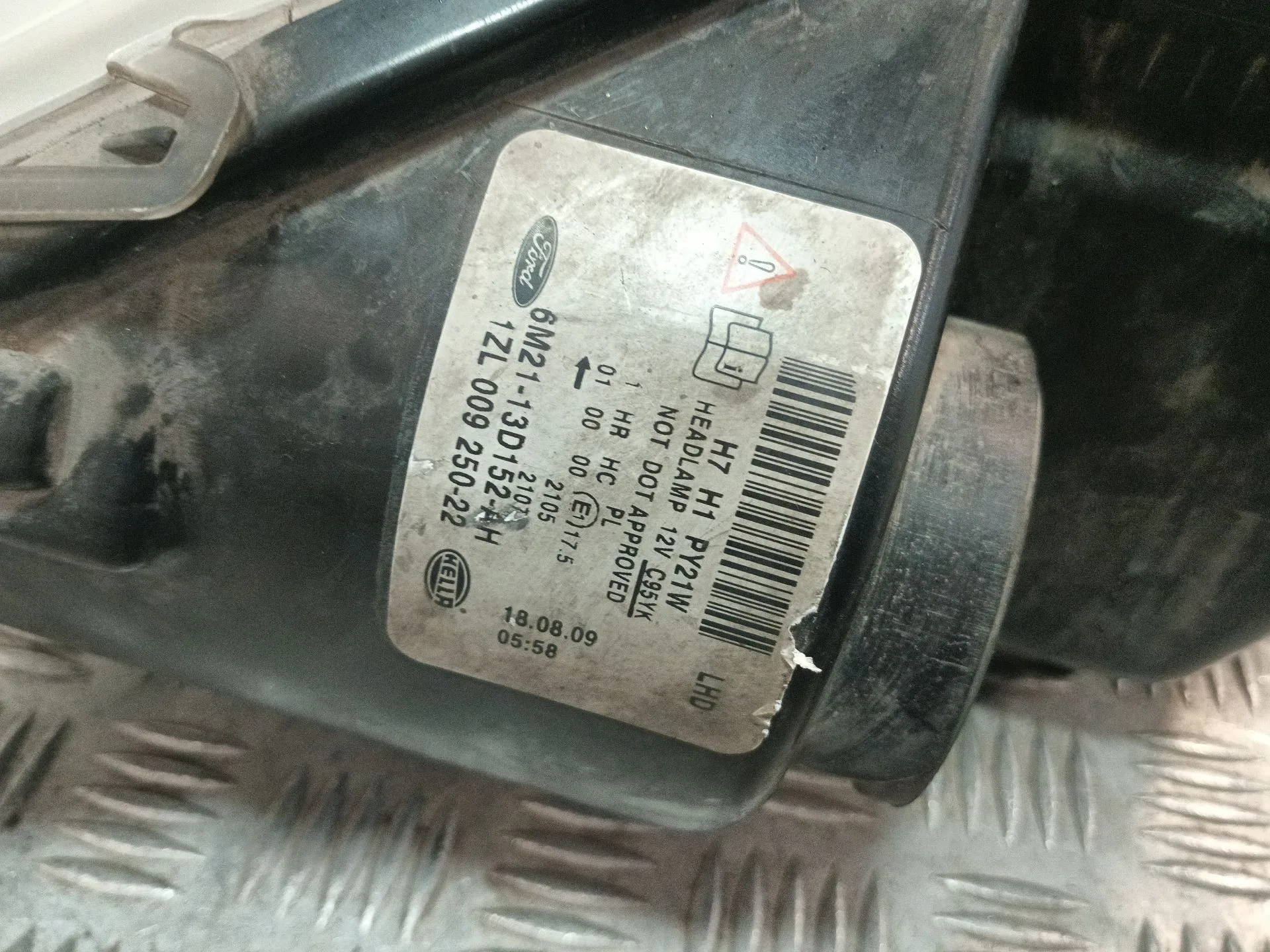 Faro Derecho para Ford S-Max (Wa6)