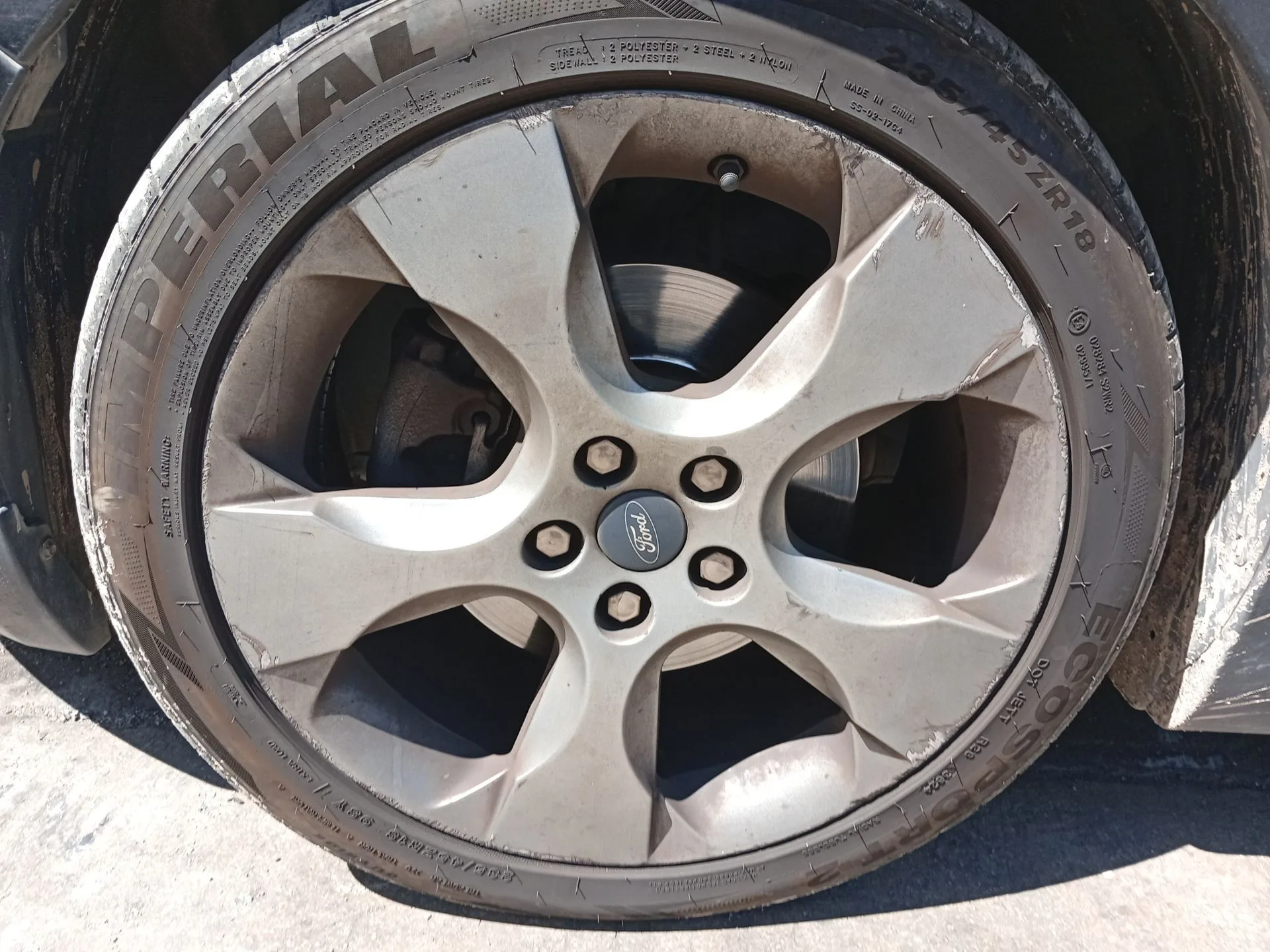 Pinza Freno Delantera Izquierda para Ford S-Max (Wa6)